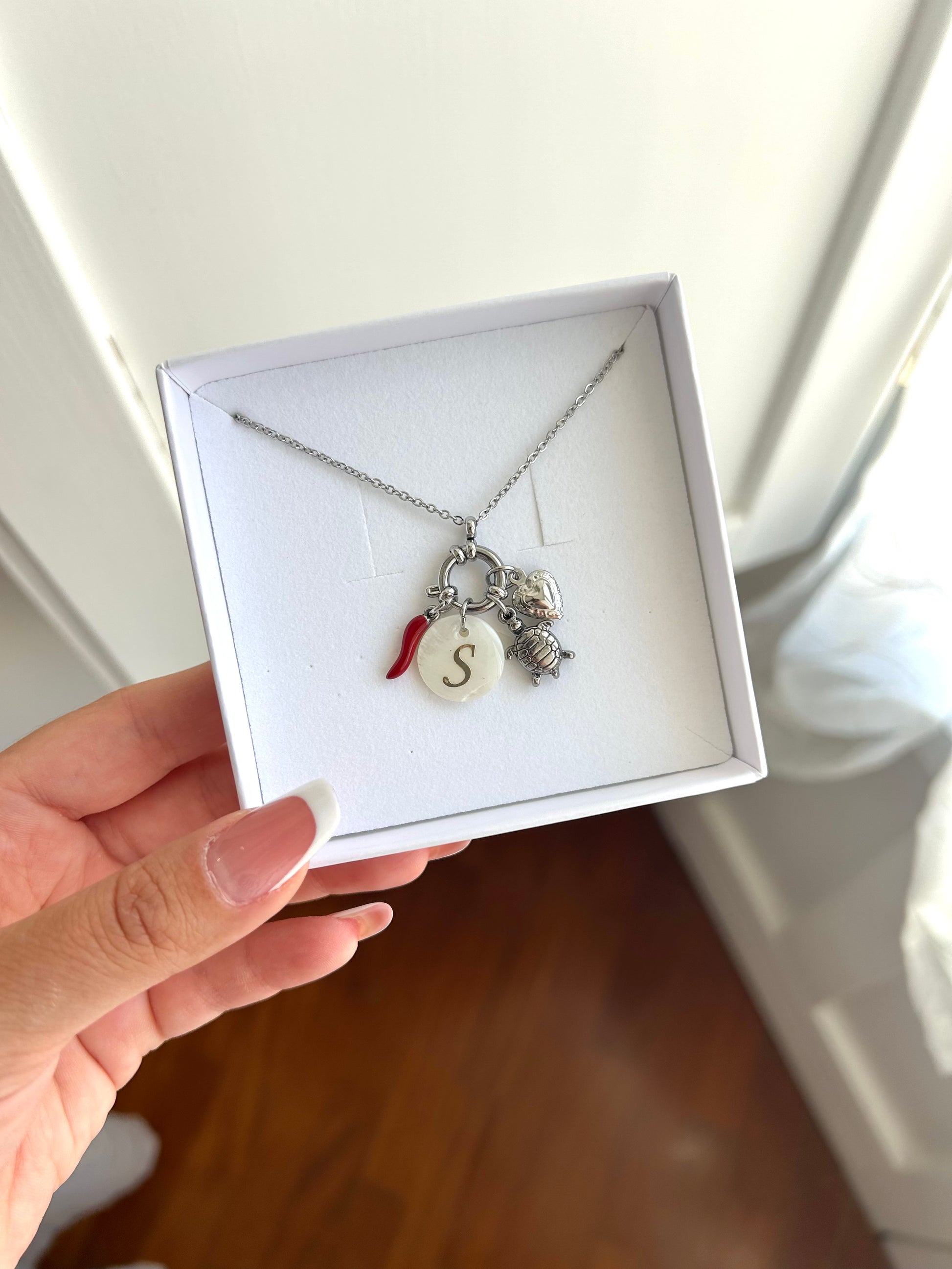 Collana 3 ciondoli