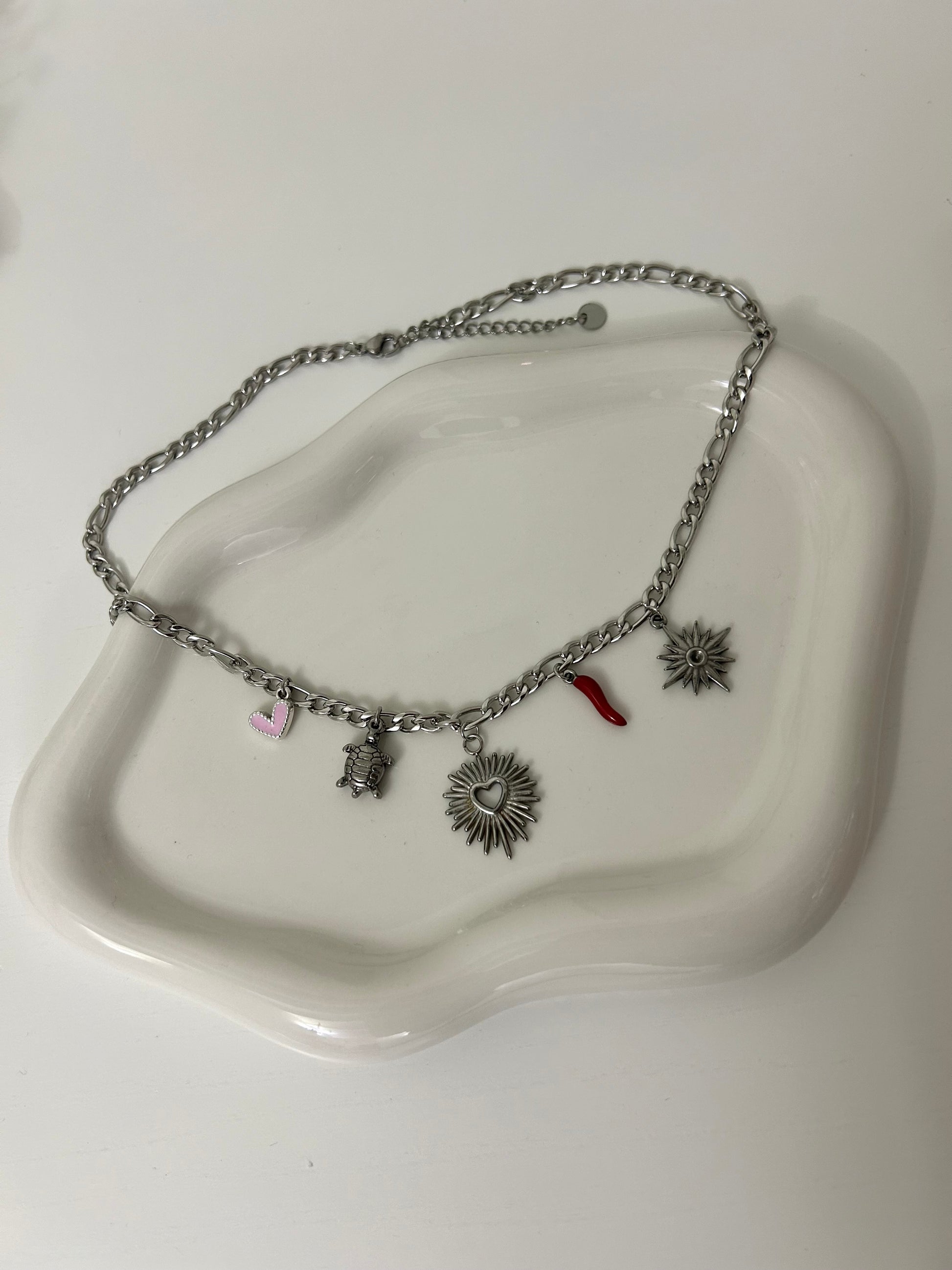 Collana 5 ciondoli