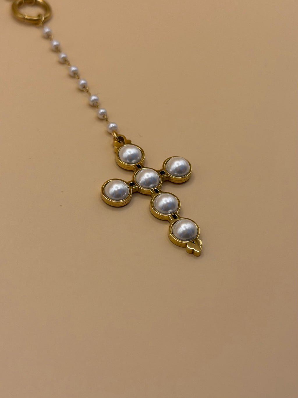 Collana PEARL CROSS