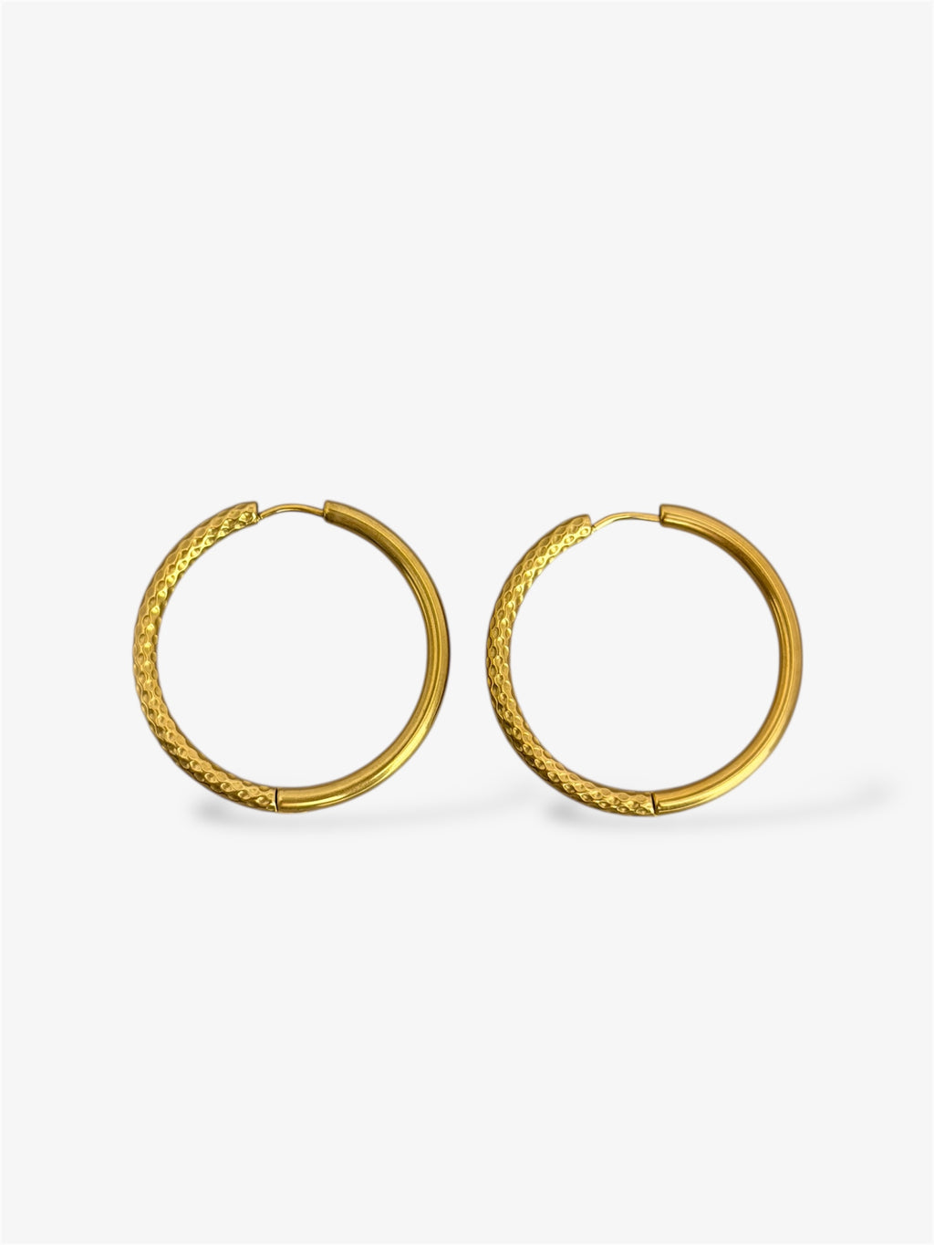 Orecchini Gritty Hoop