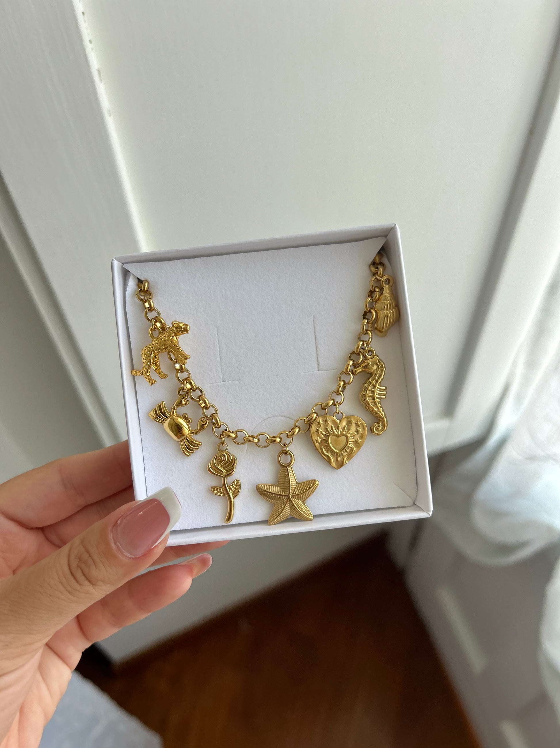 Collana 7 ciondoli