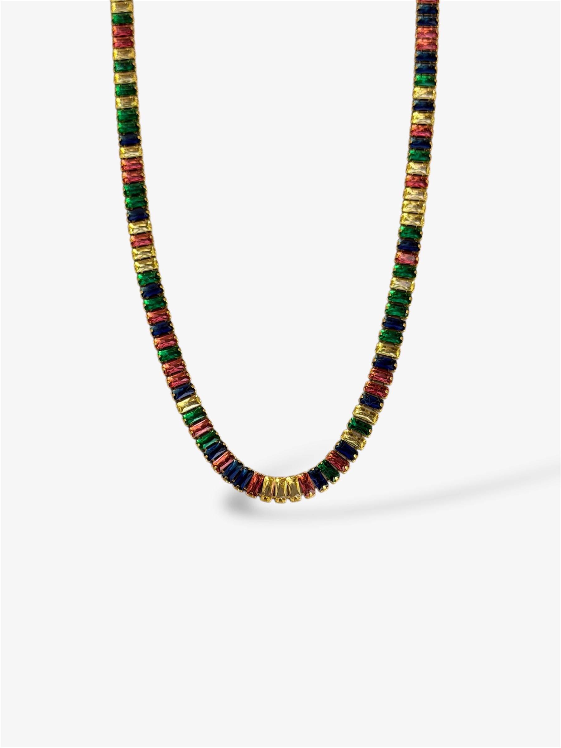 Collana RAINBOW BAGUETTE