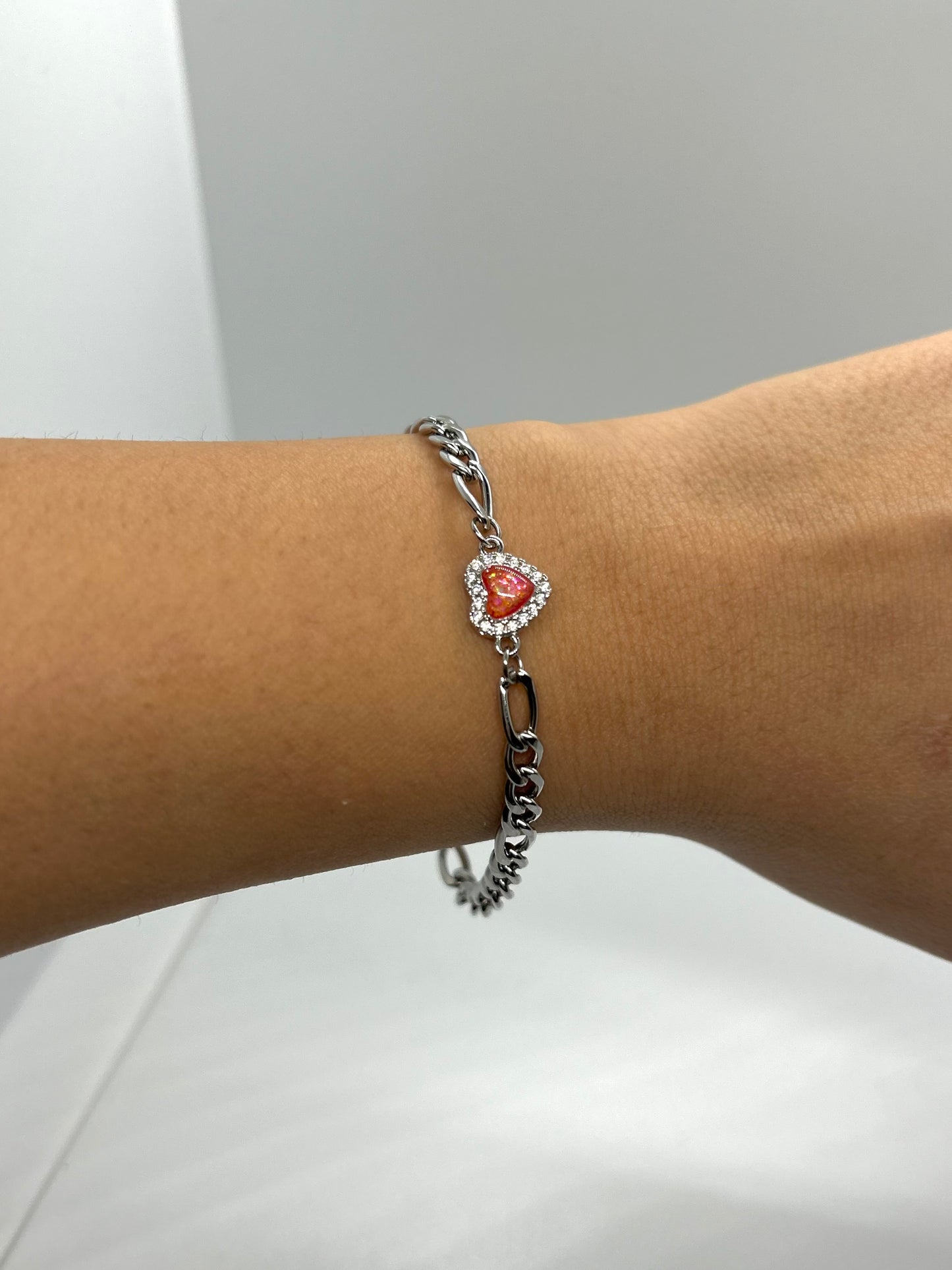 Bracciale Cuore Zirconato