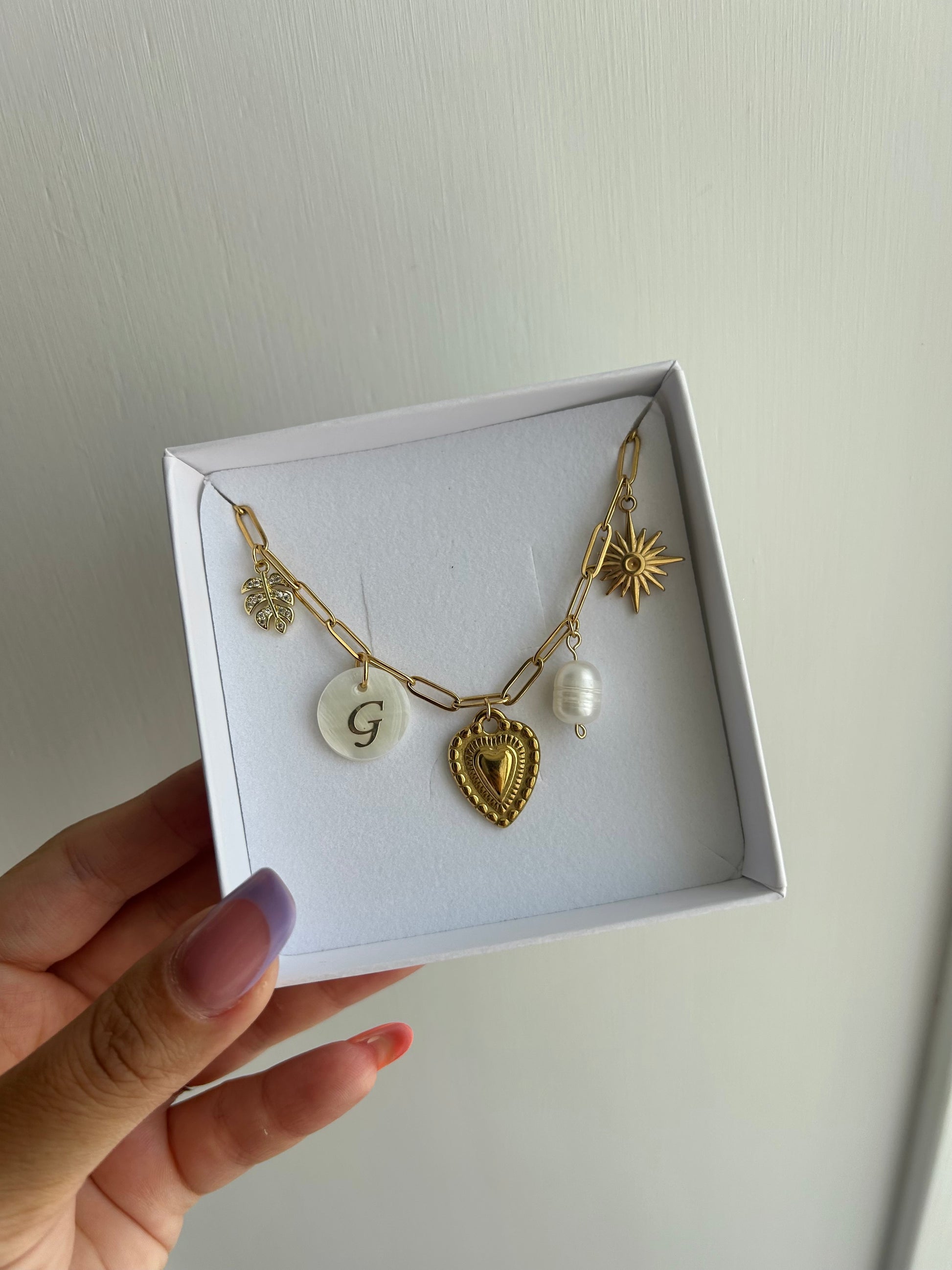 Collana 5 ciondoli