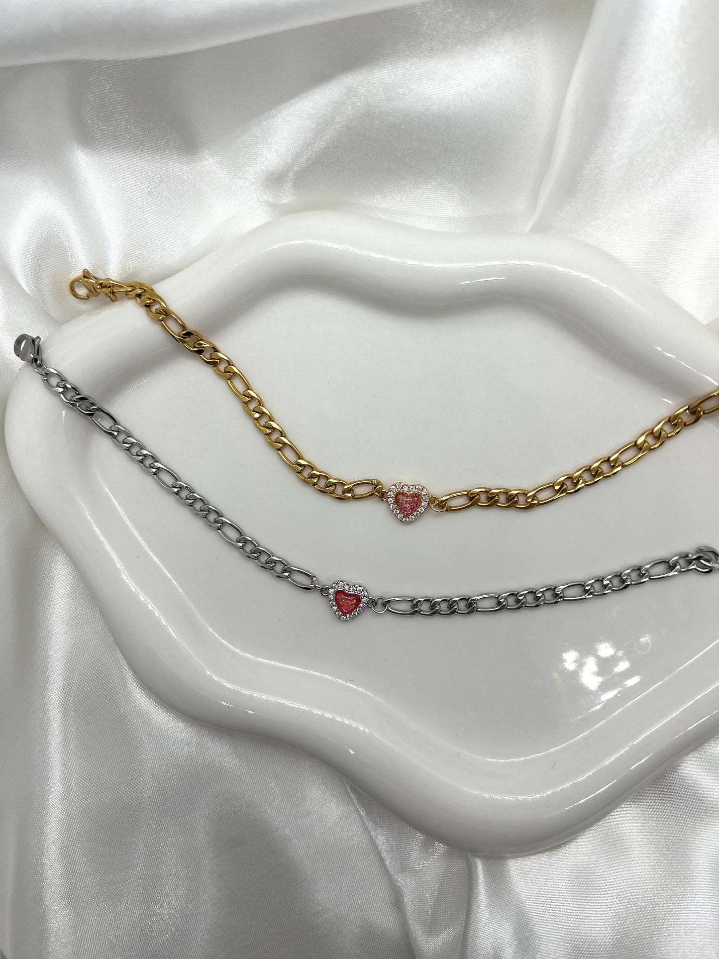 Bracciale Cuore Zirconato