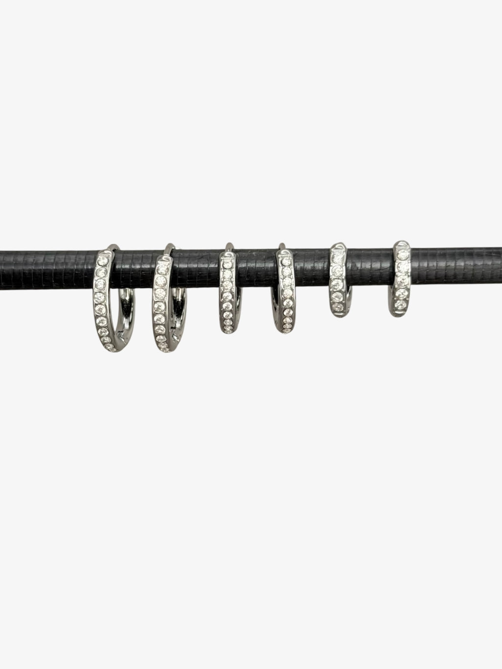 SET 6 Orecchini LUX FINE silver