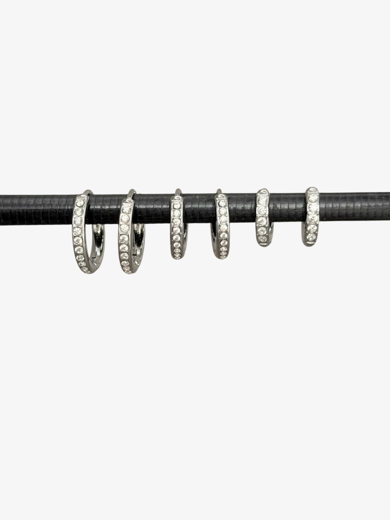 SET 6 Orecchini LUX FINE silver