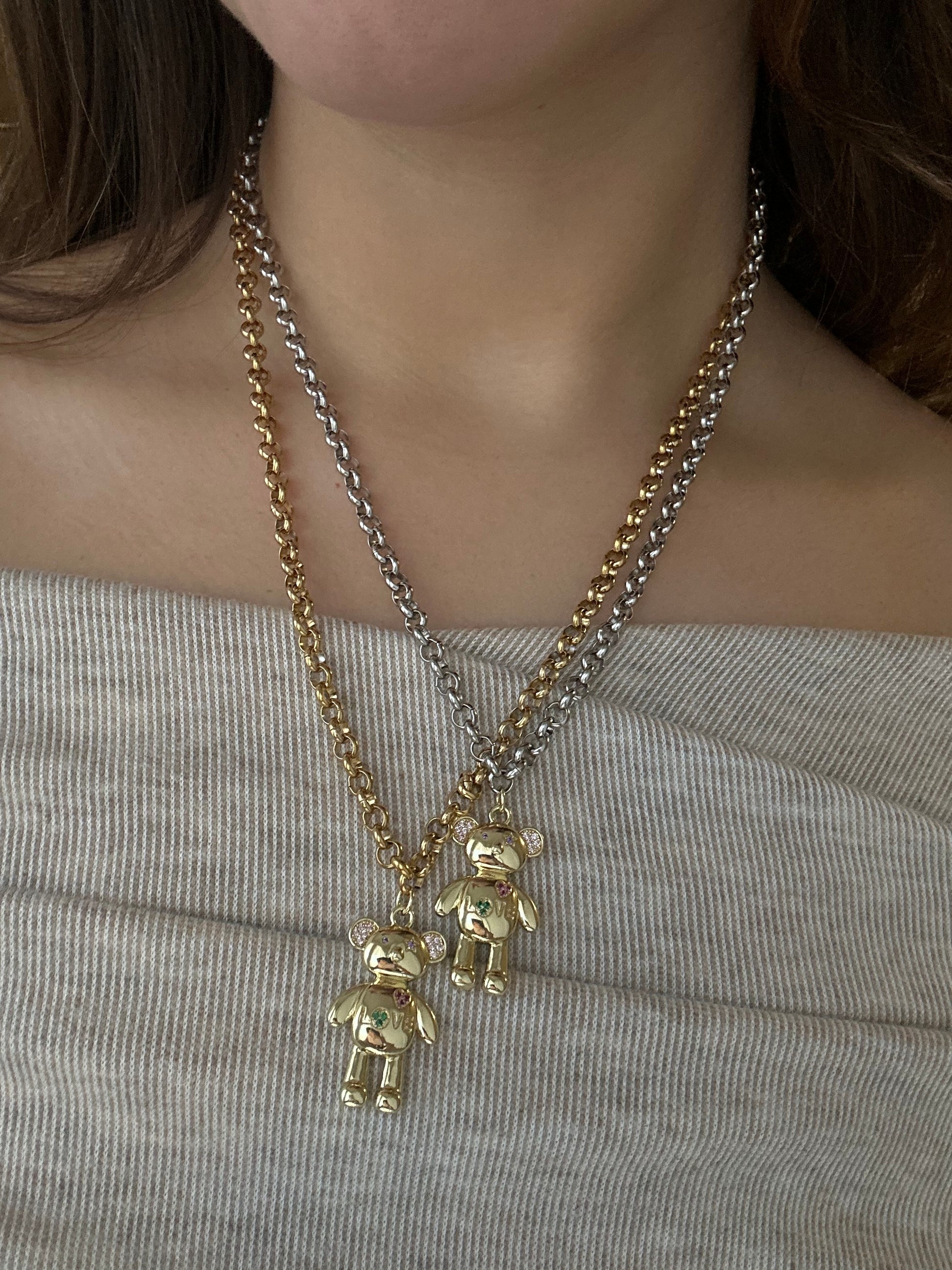 Collana Teddy Love