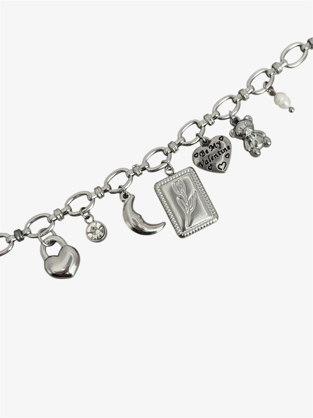 Collana Love U silver