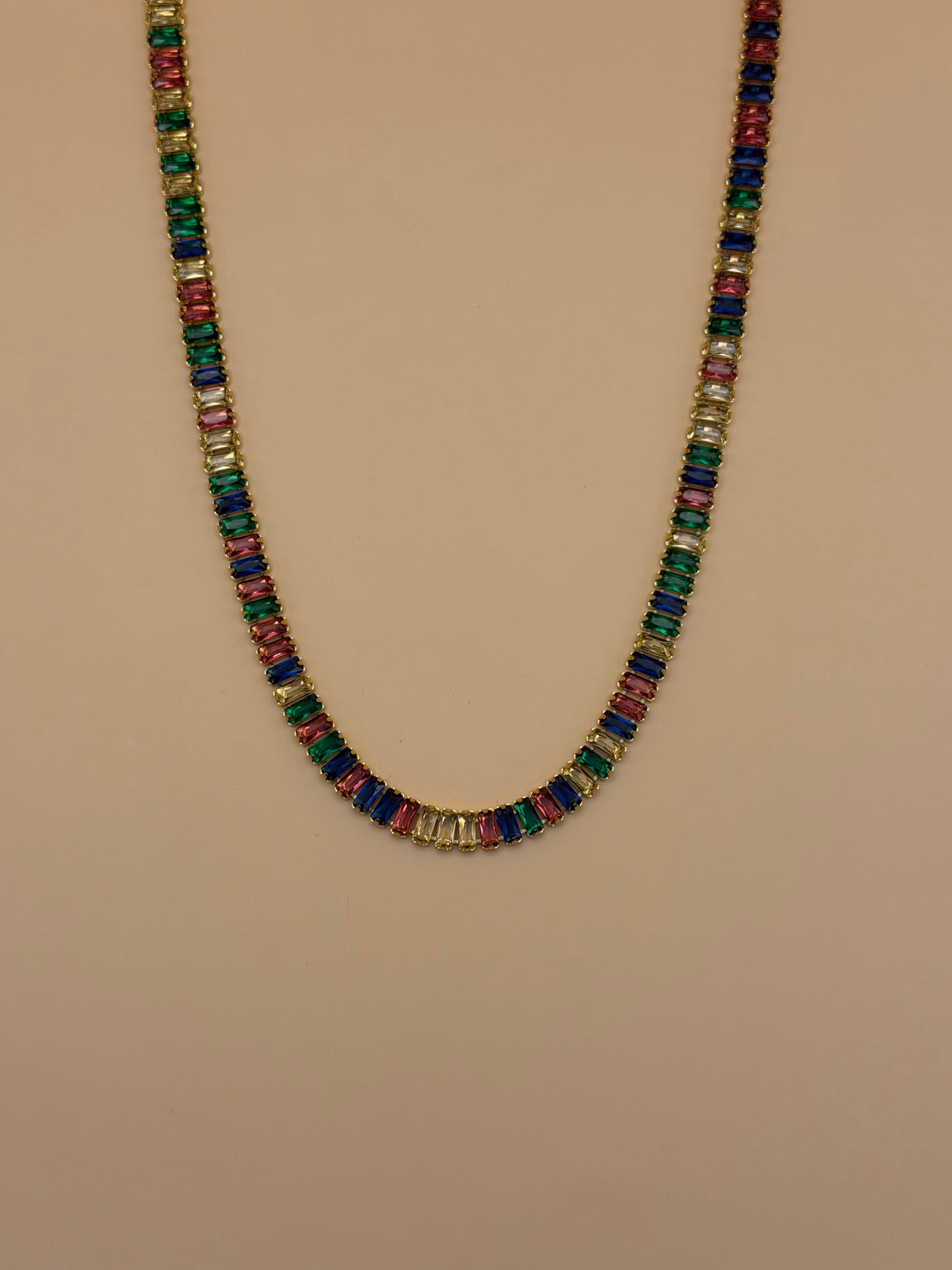 Collana RAINBOW BAGUETTE