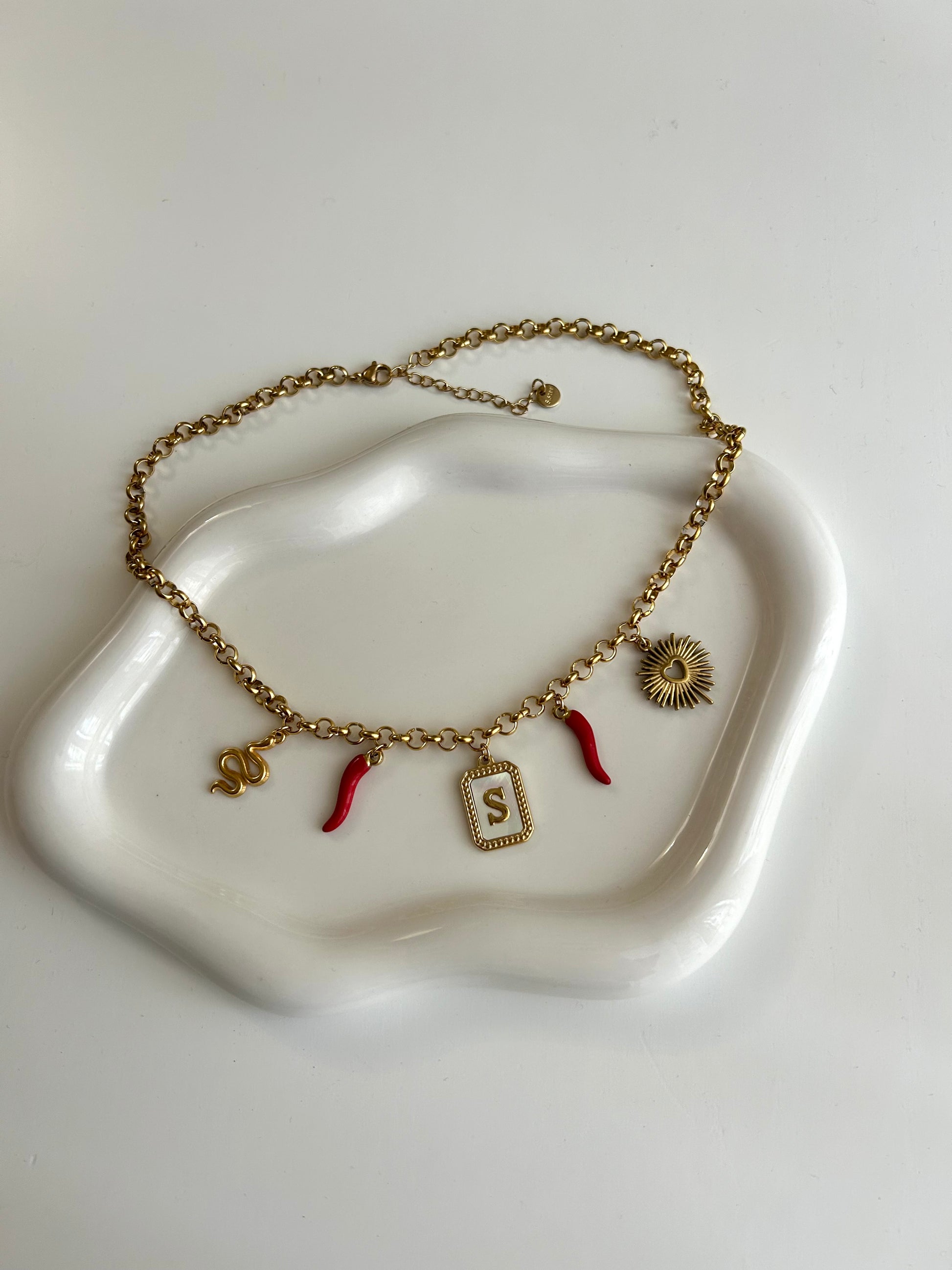 Collana 5 ciondoli