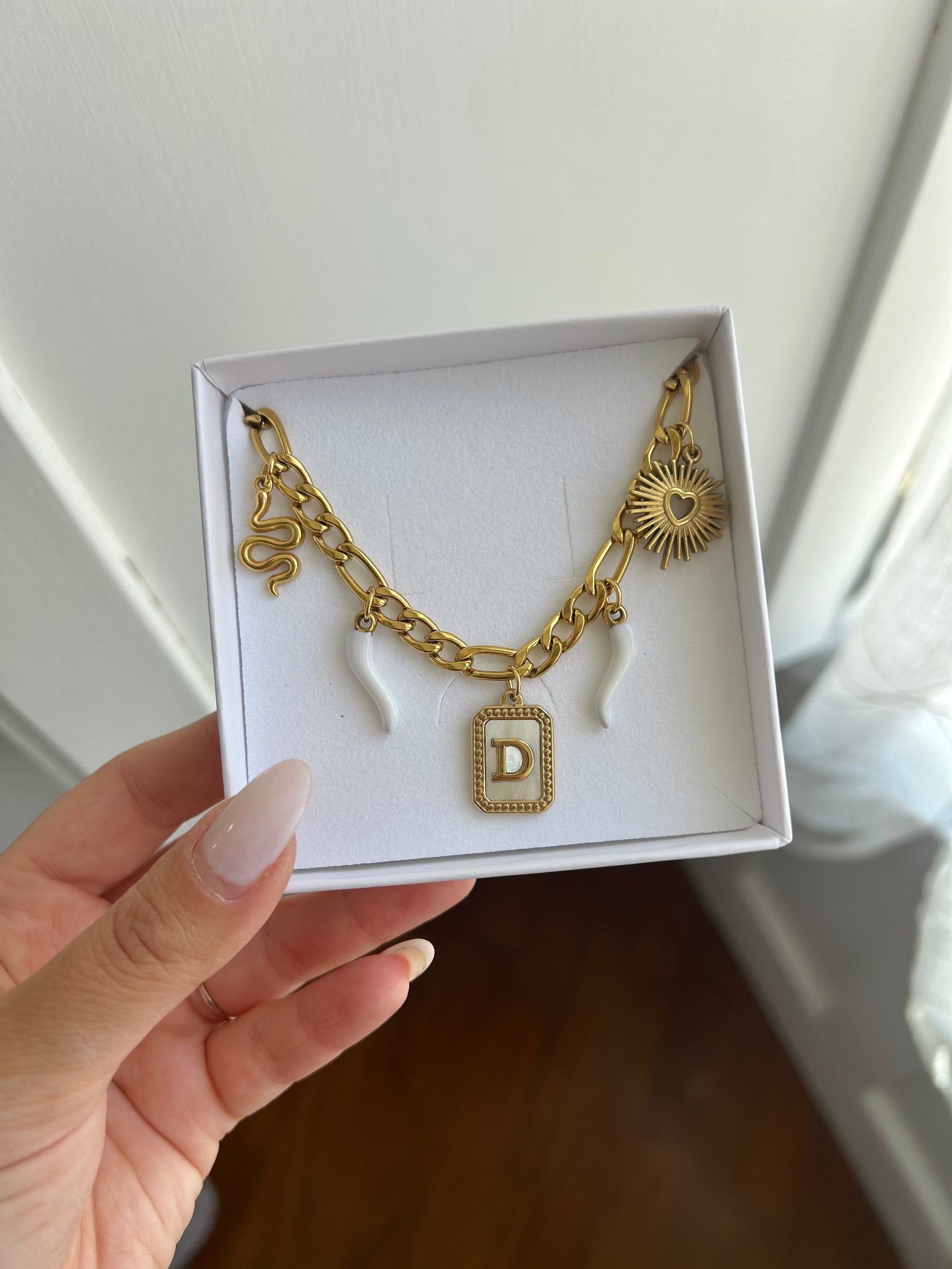 Crea QUI la tua collana personalizzata in Gold