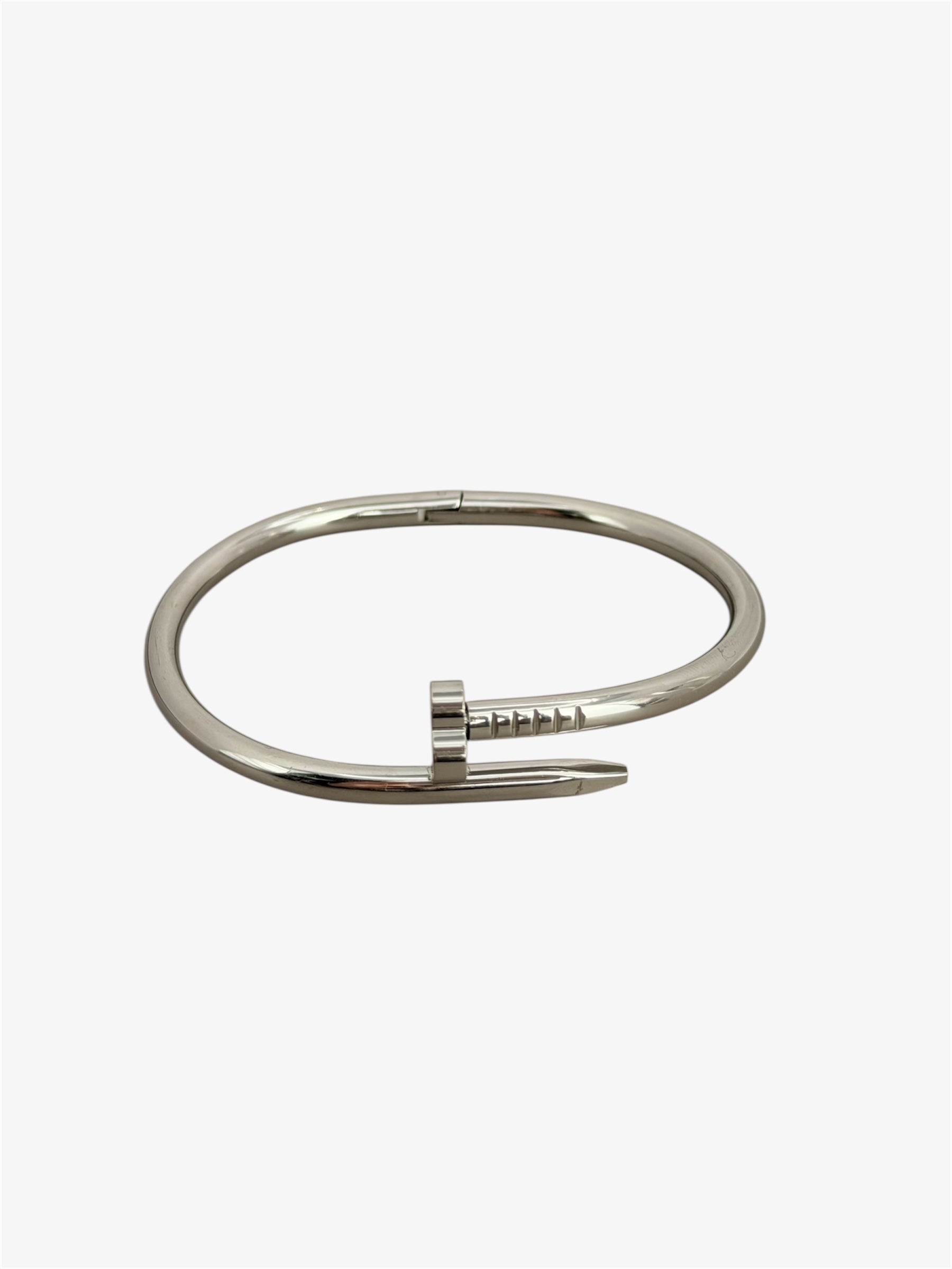 Bracciale Rigido Chiodo silver