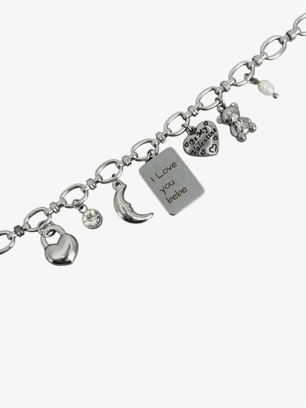 Collana Love U silver