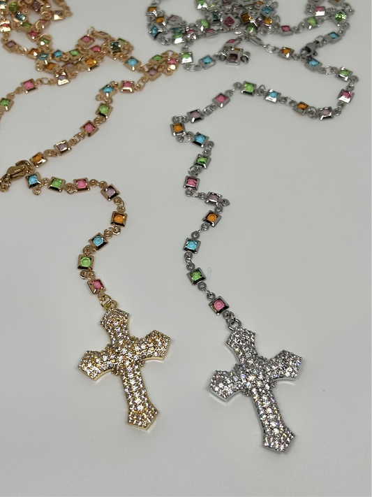 Collana Infinity Cross