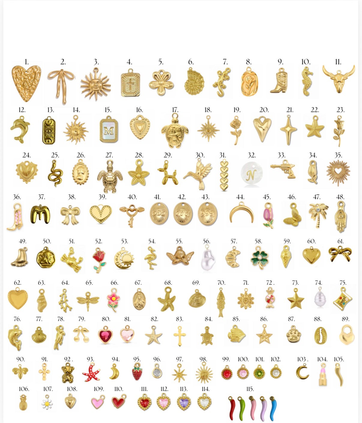 Crea QUI la tua collana personalizzata in Gold