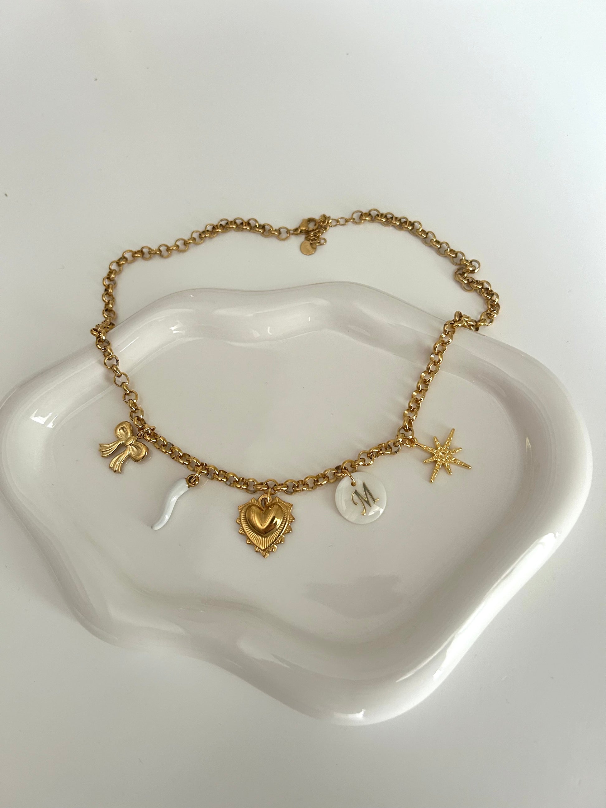 Collana 5 ciondoli
