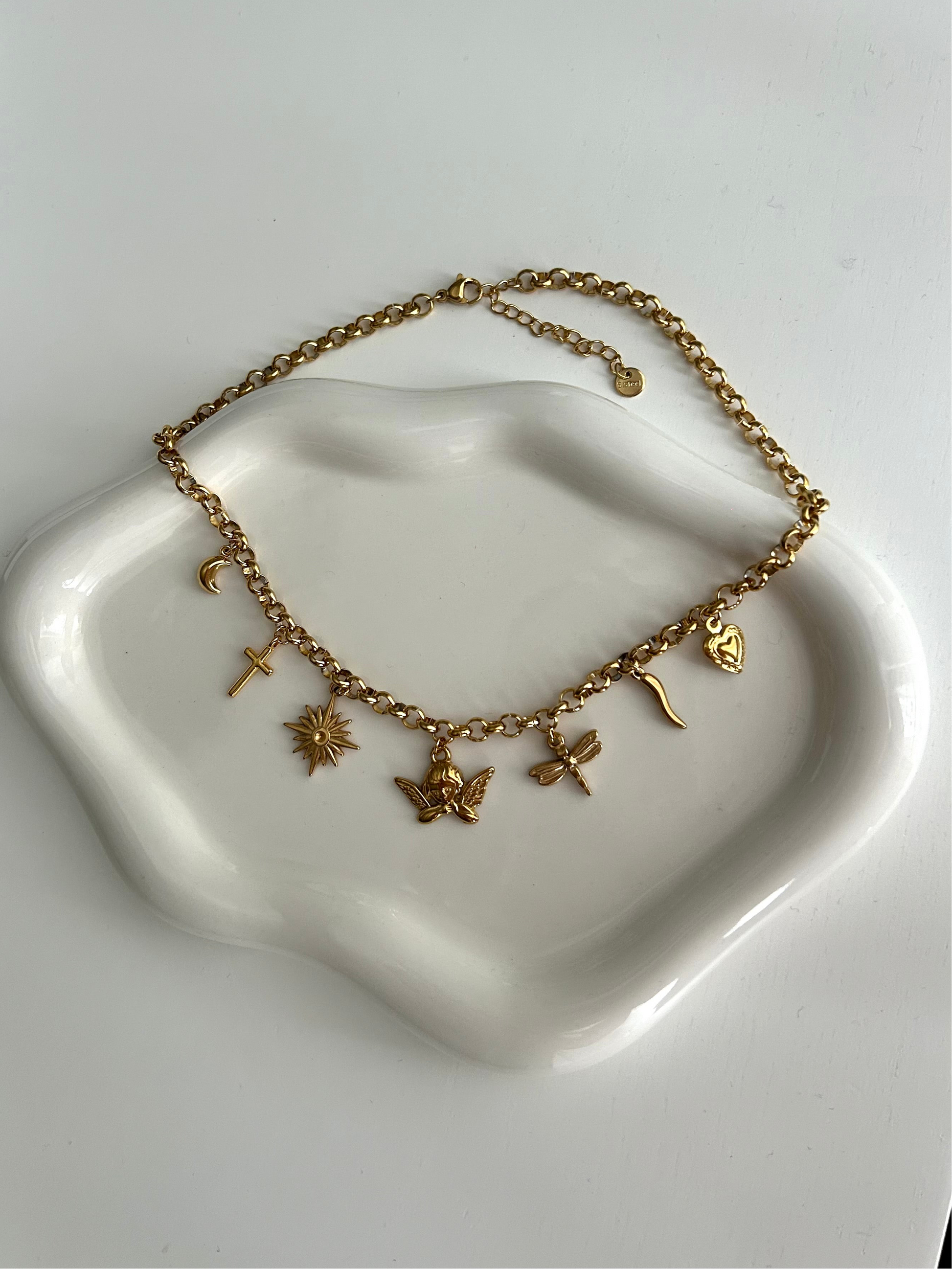 Collana 7 ciondoli