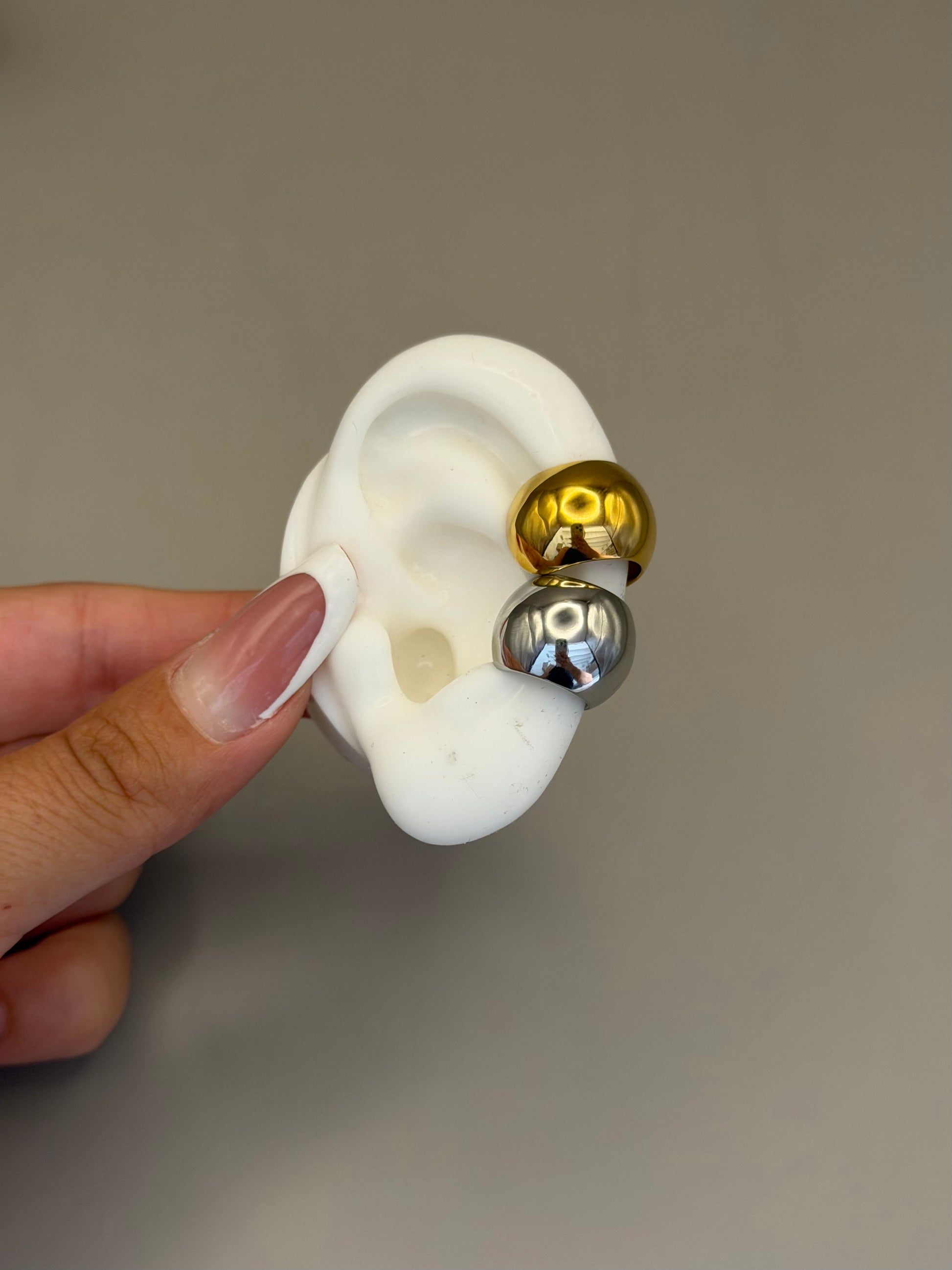 Ear Cuff Chunky Flat