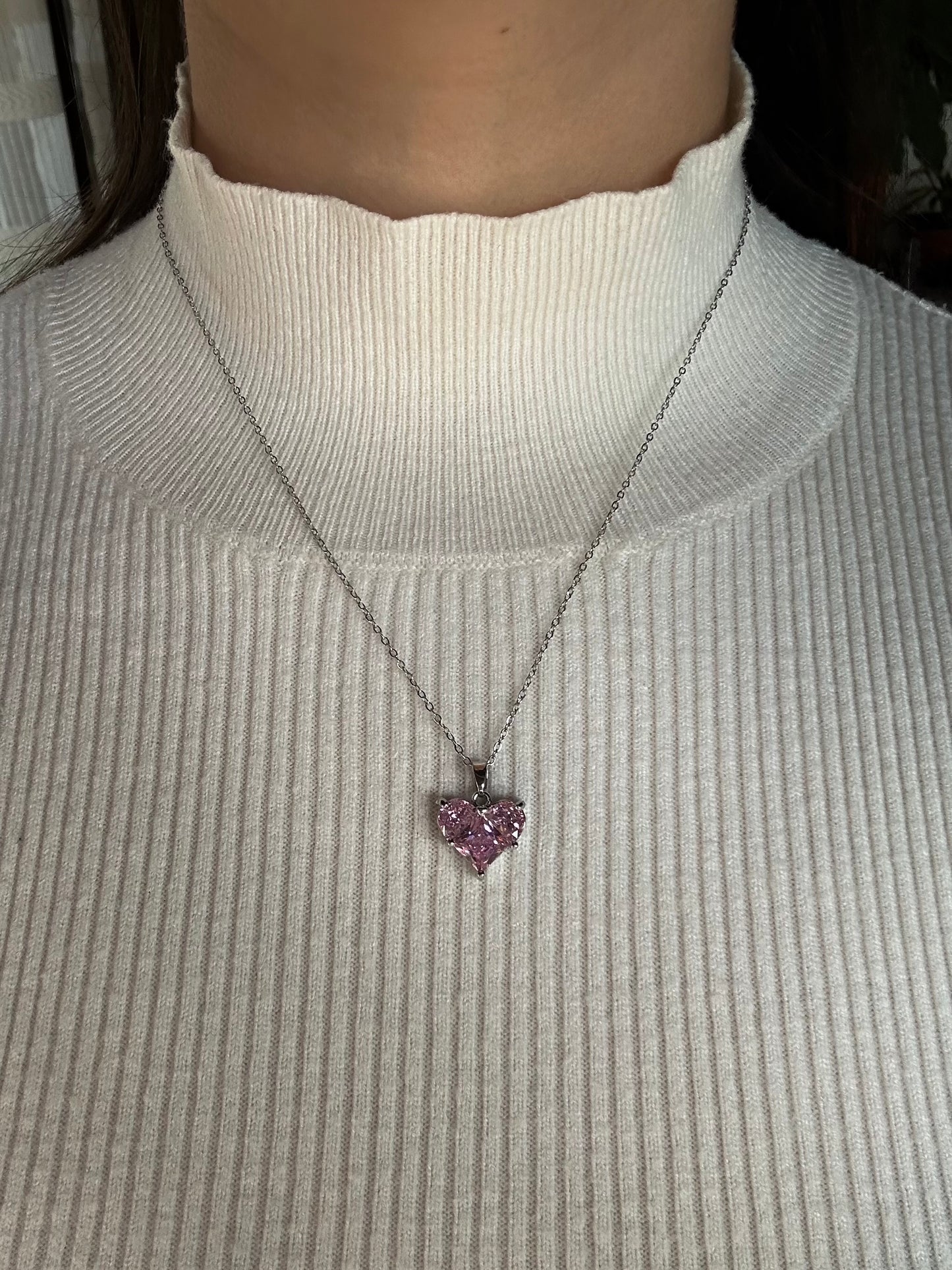 Collana Pink Heart