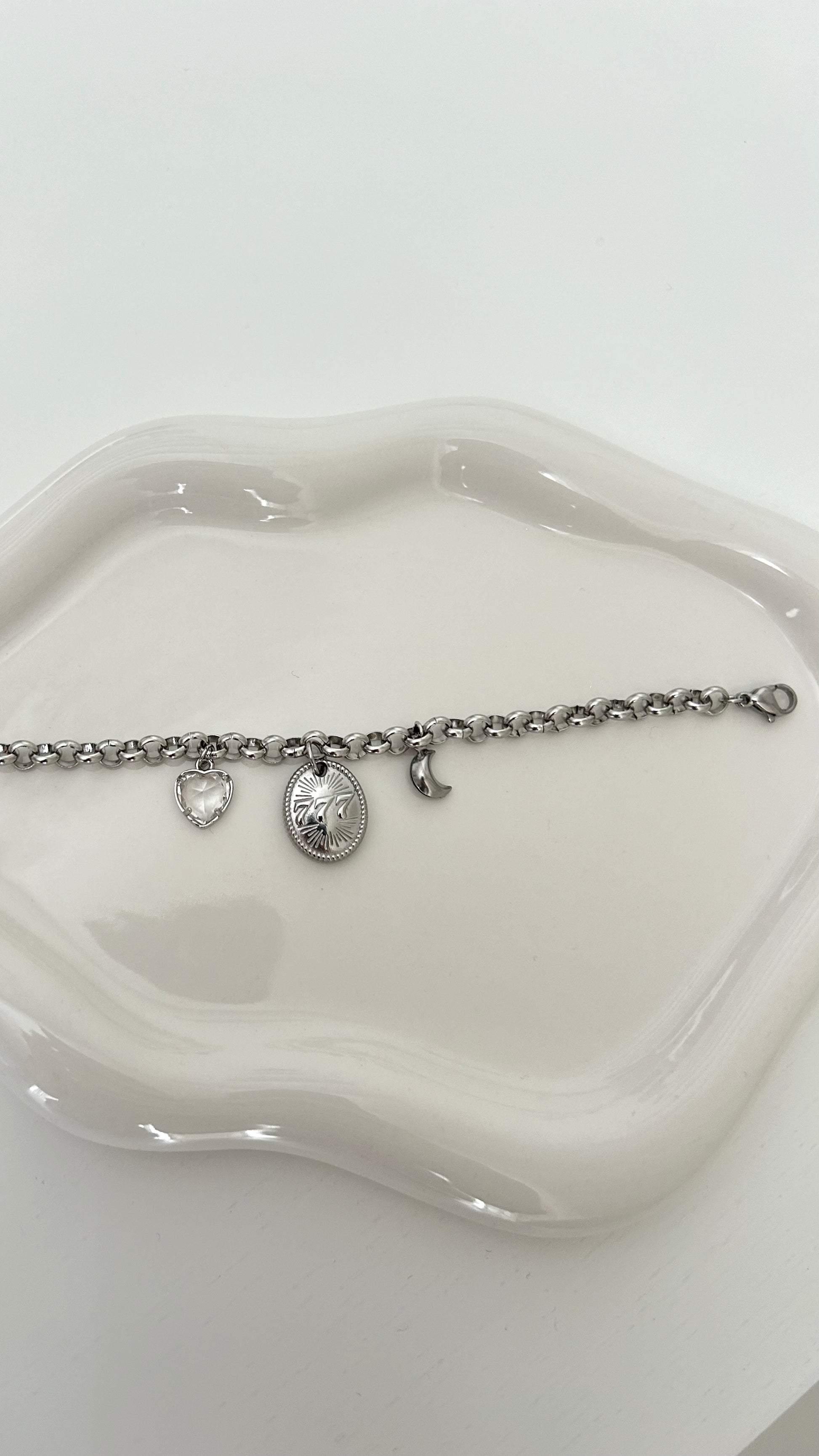Bracciale 3 ciondoli