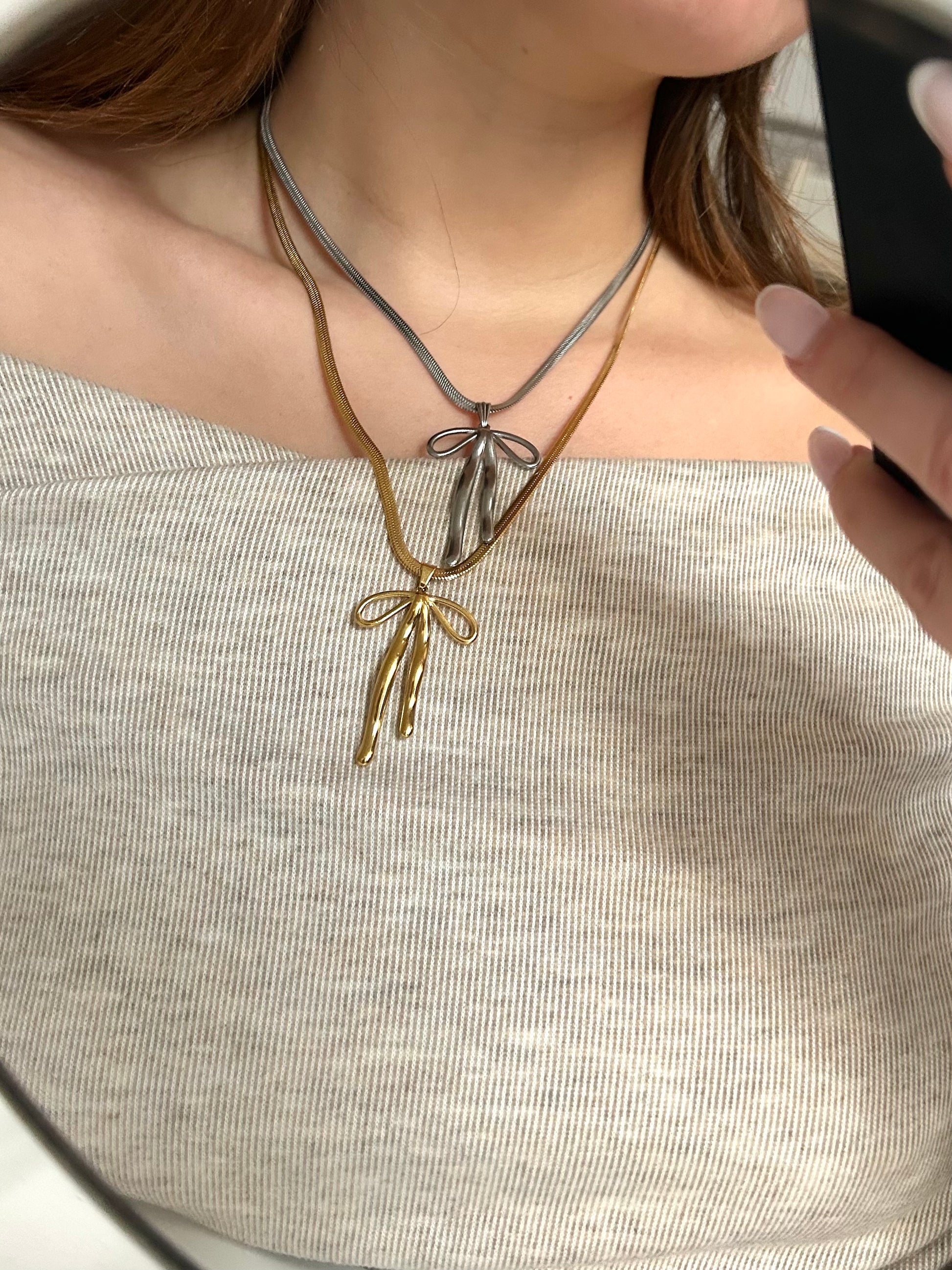 Collana snake Fiocco