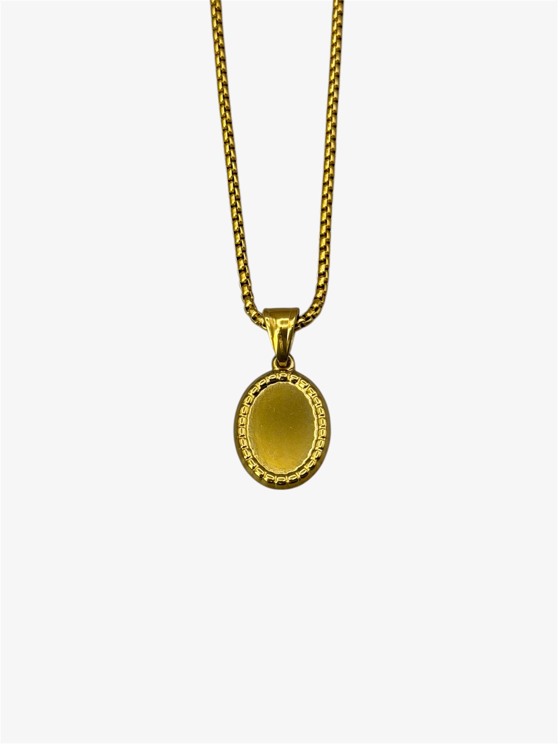 Maglia Veneziana + Medaglietta Ovale gold