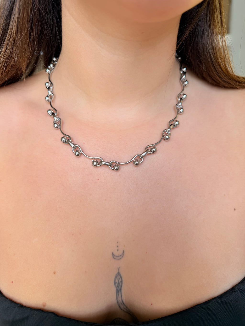 Collana ONDE DI LUCE silver