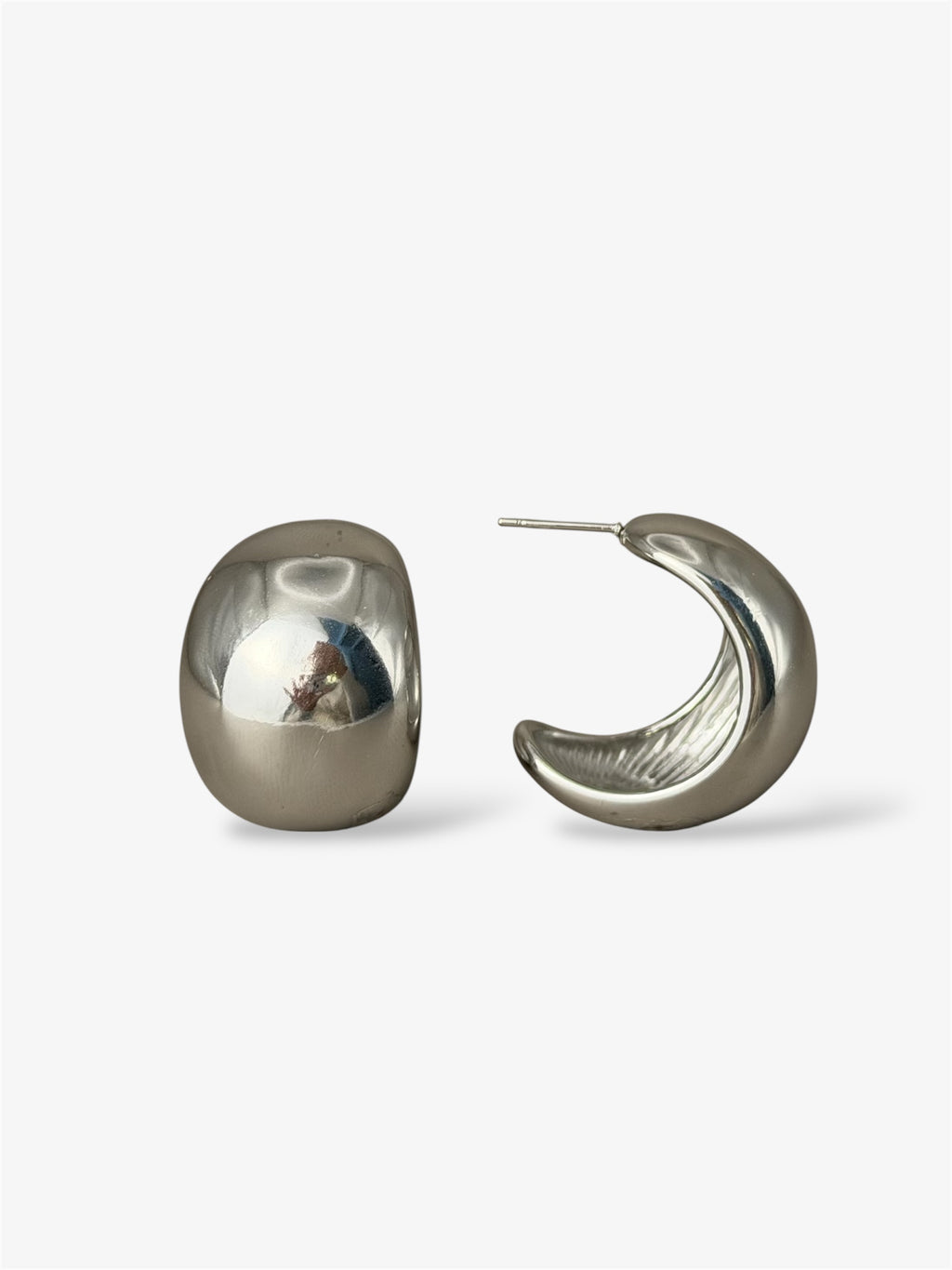 Orecchini Bombo silver