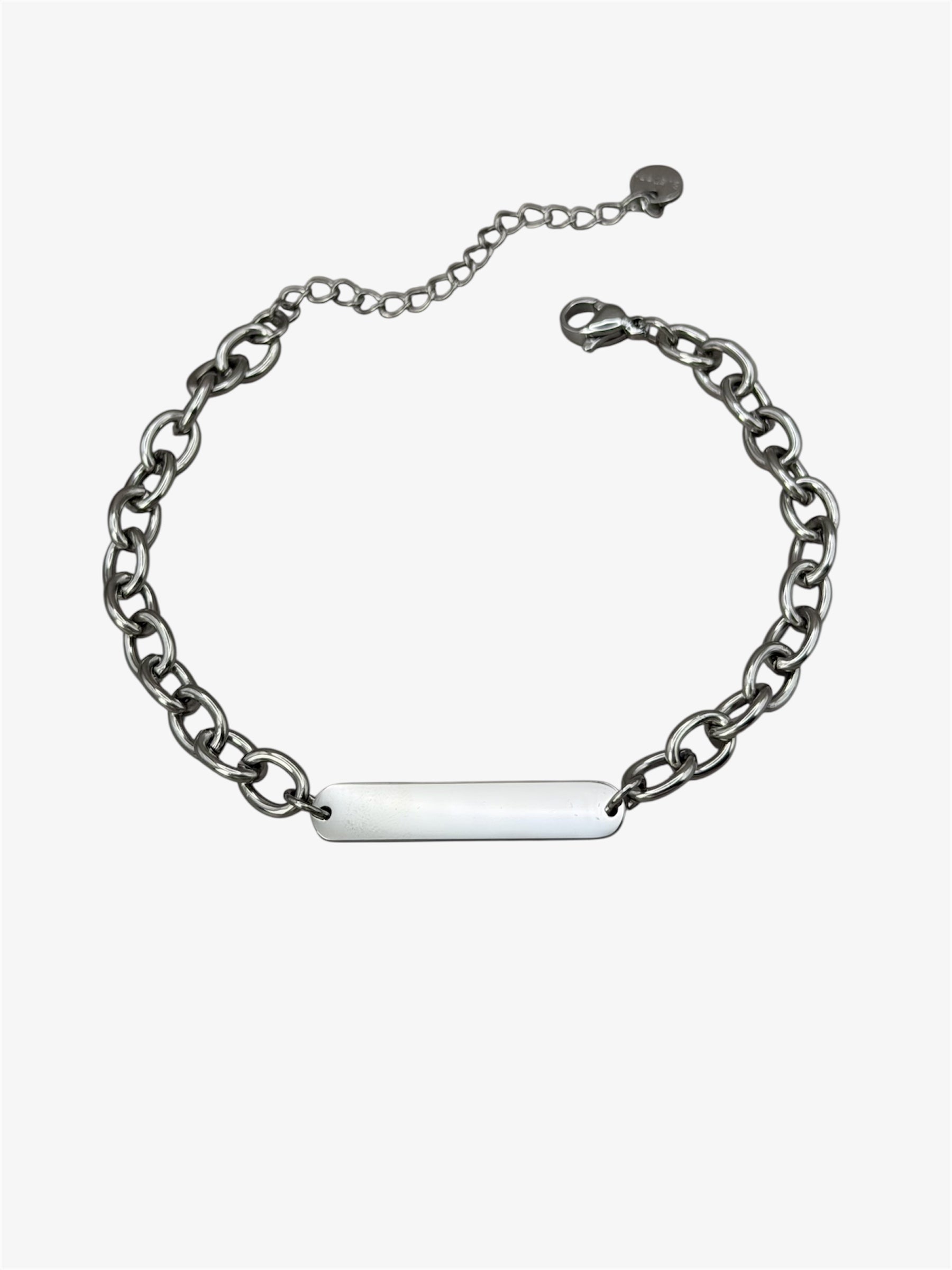 Bracciale Targhetta silver