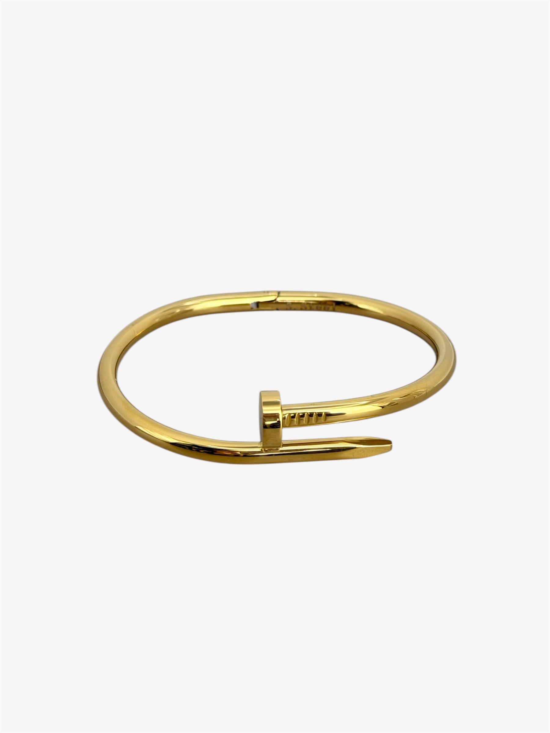 Bracciale Rigido Chiodo gold