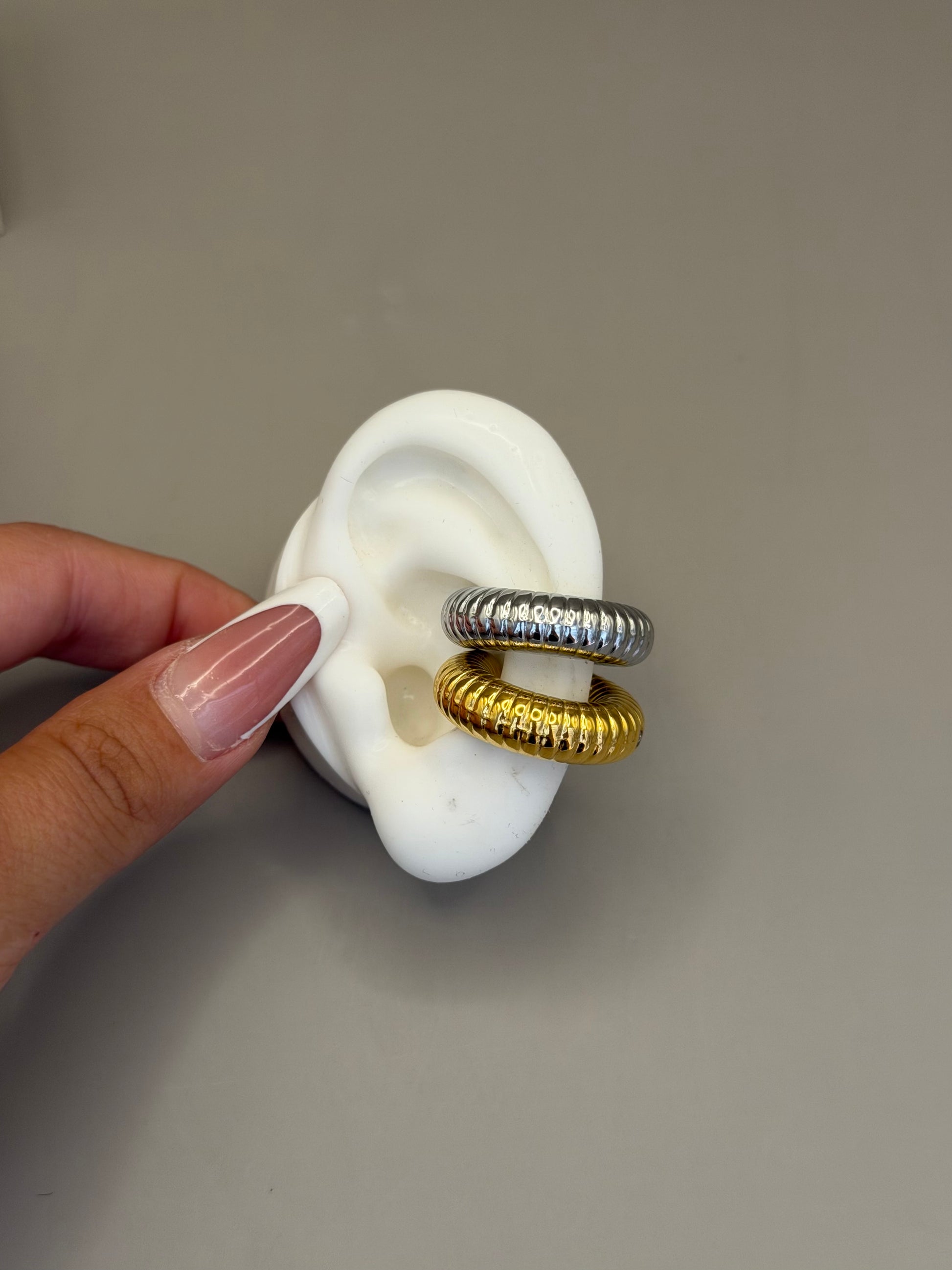 Ear Cuff Mini Zigrinato