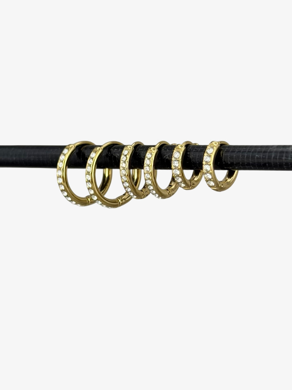 SET 6 Orecchini LUX FINE gold