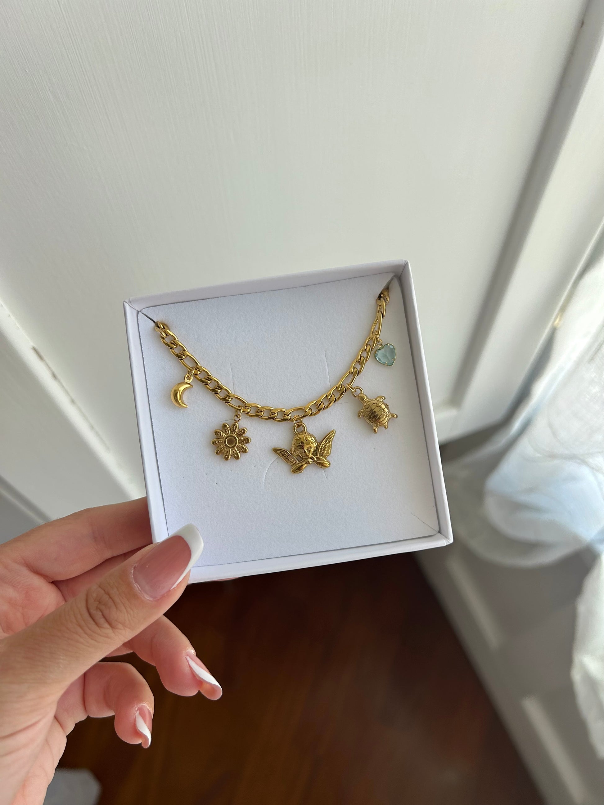 Collana 5 ciondoli