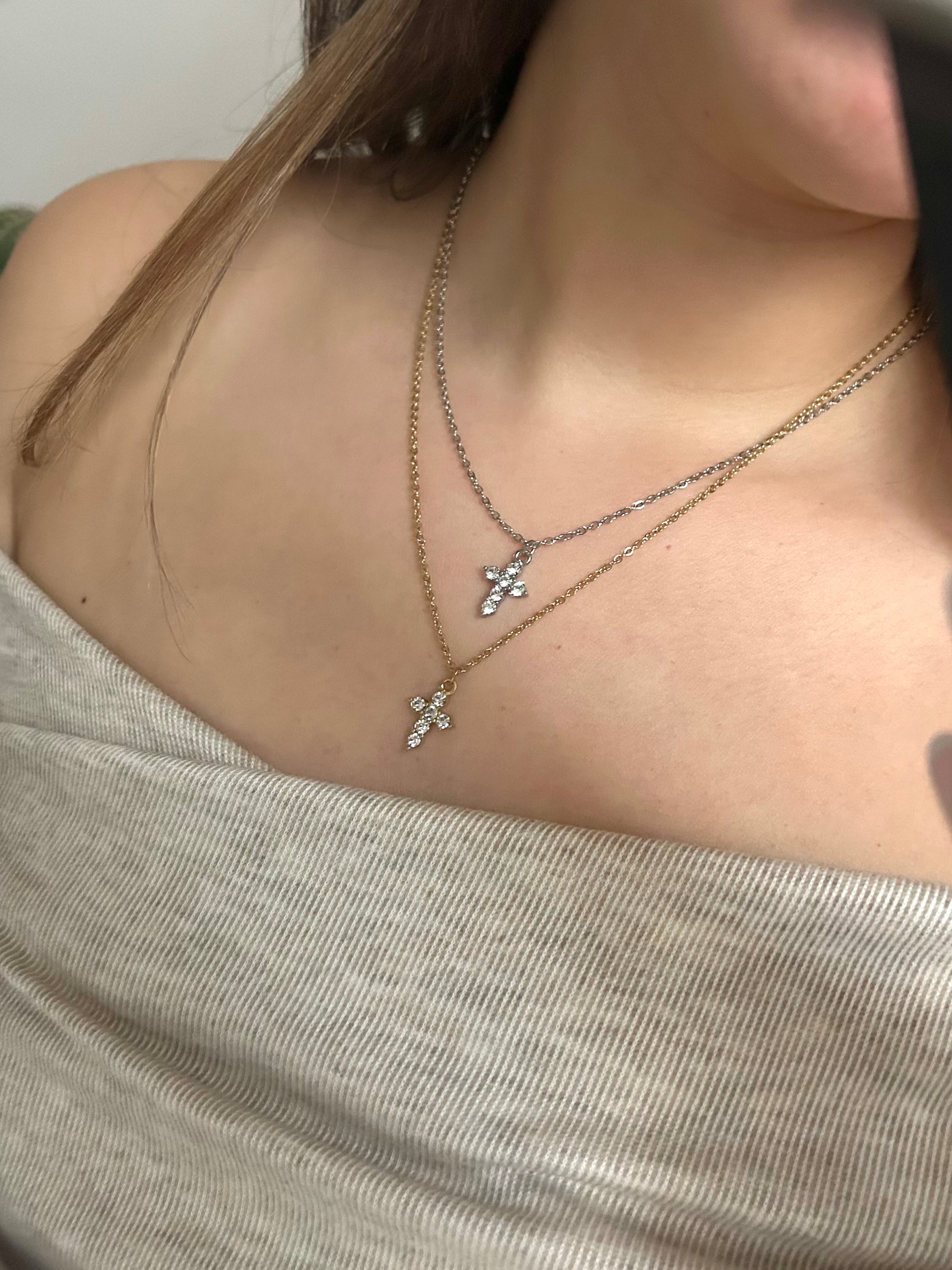 Collana Mini Cross