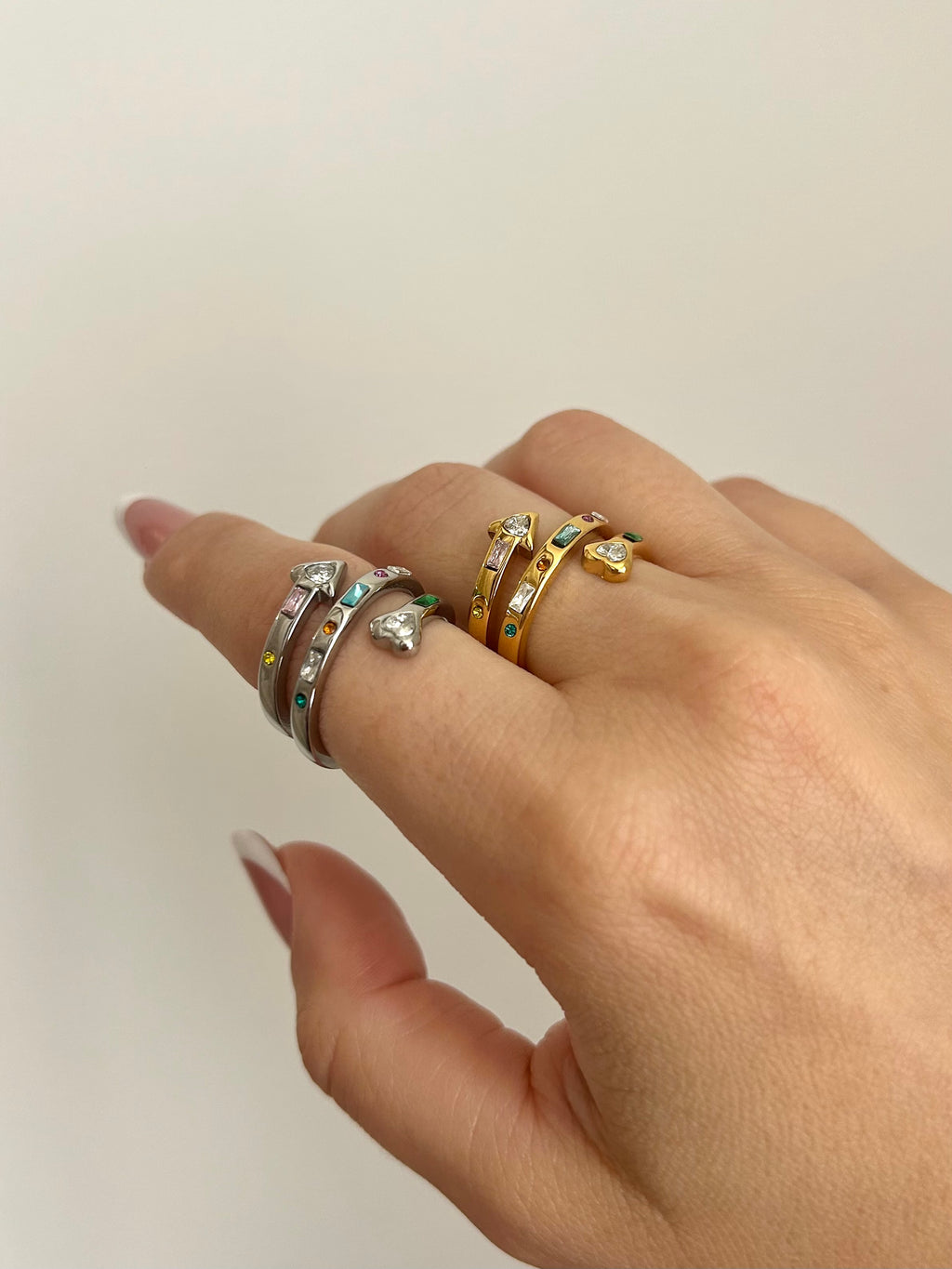 Anello Vortice Zirconato