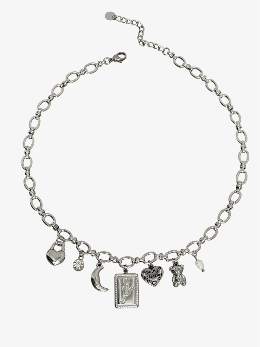 Collana Love U silver