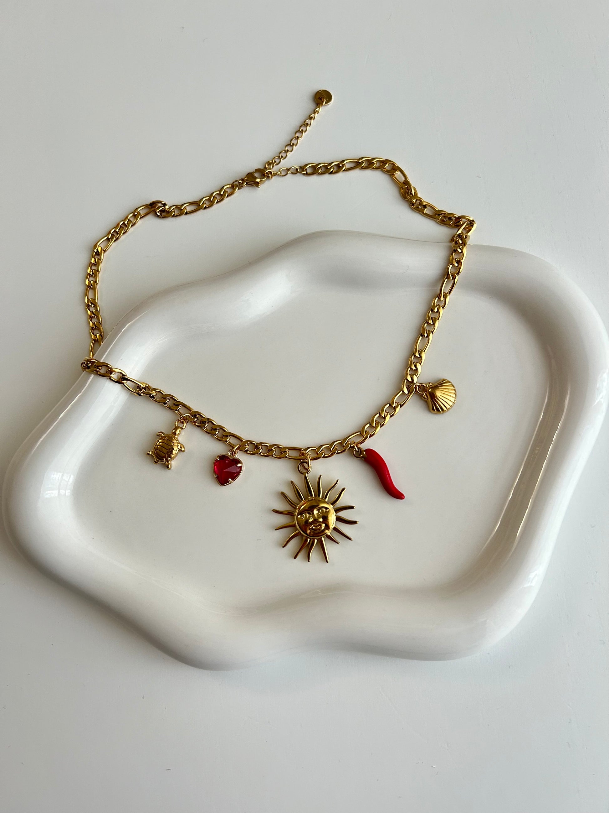 Collana 5 ciondoli