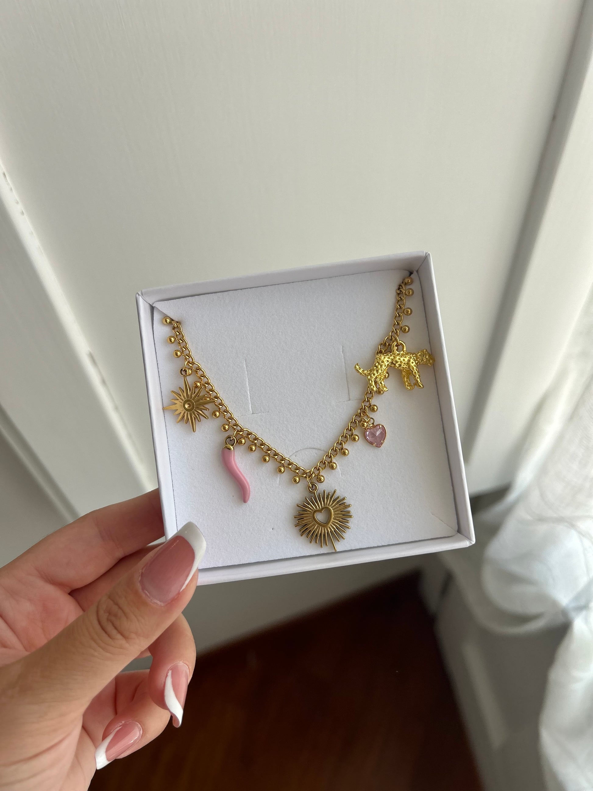 Collana 5 ciondoli