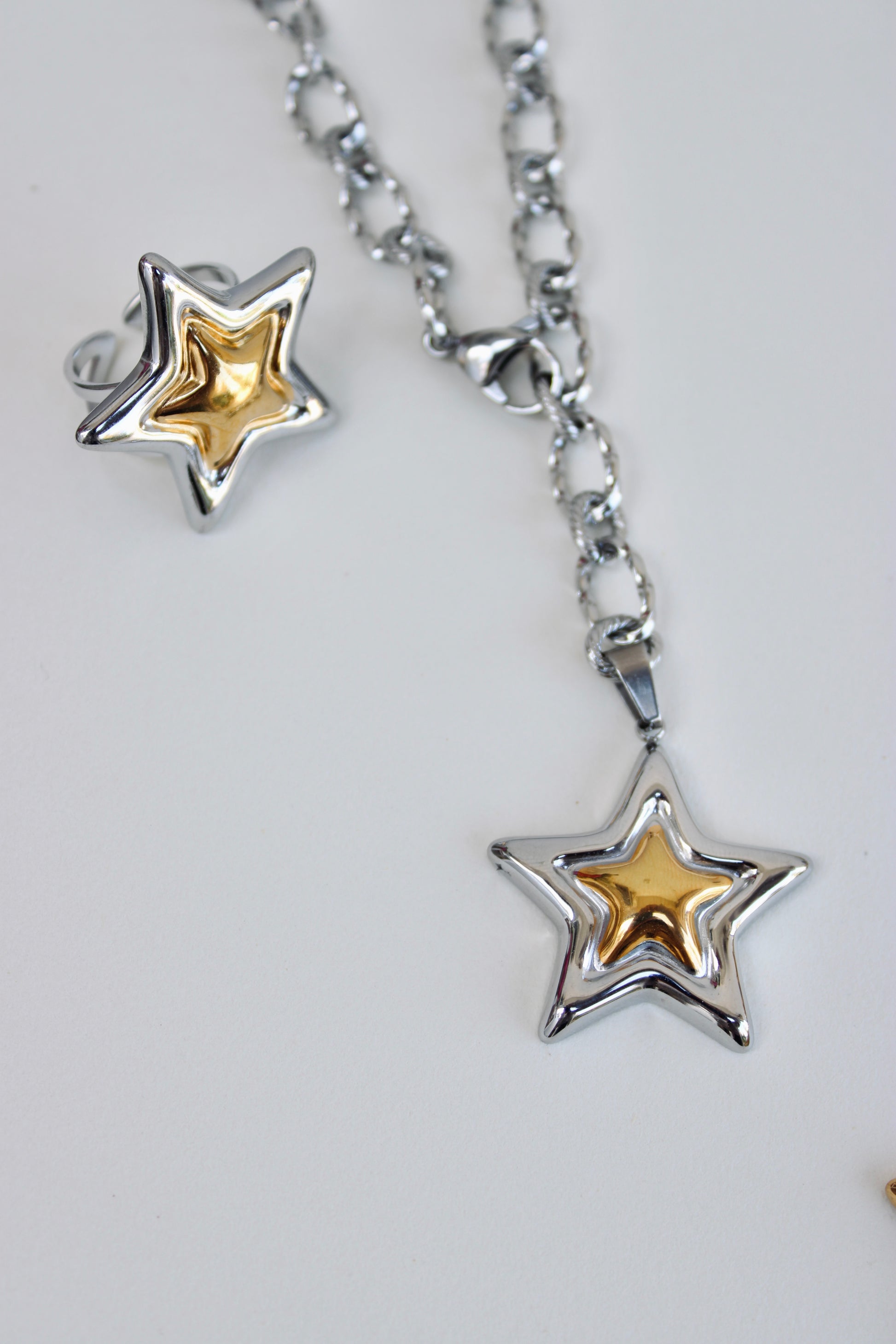 Combo Collana Anello Stellar