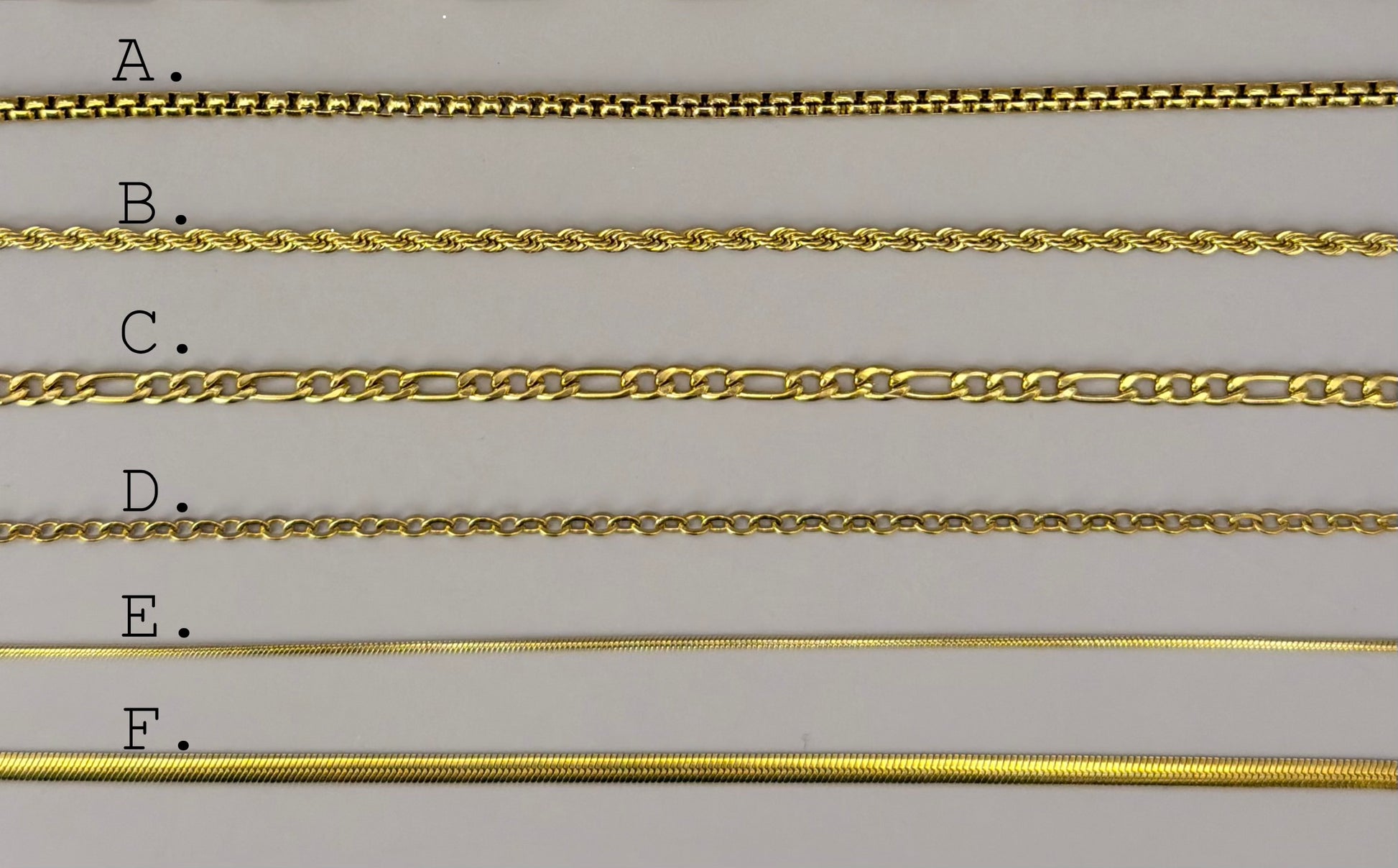 Catene gold