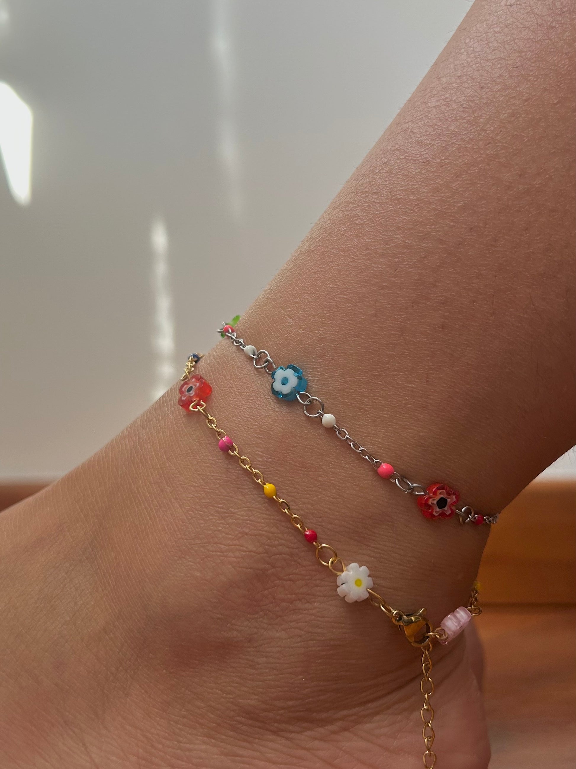 Cavigliera Fiori Colorati