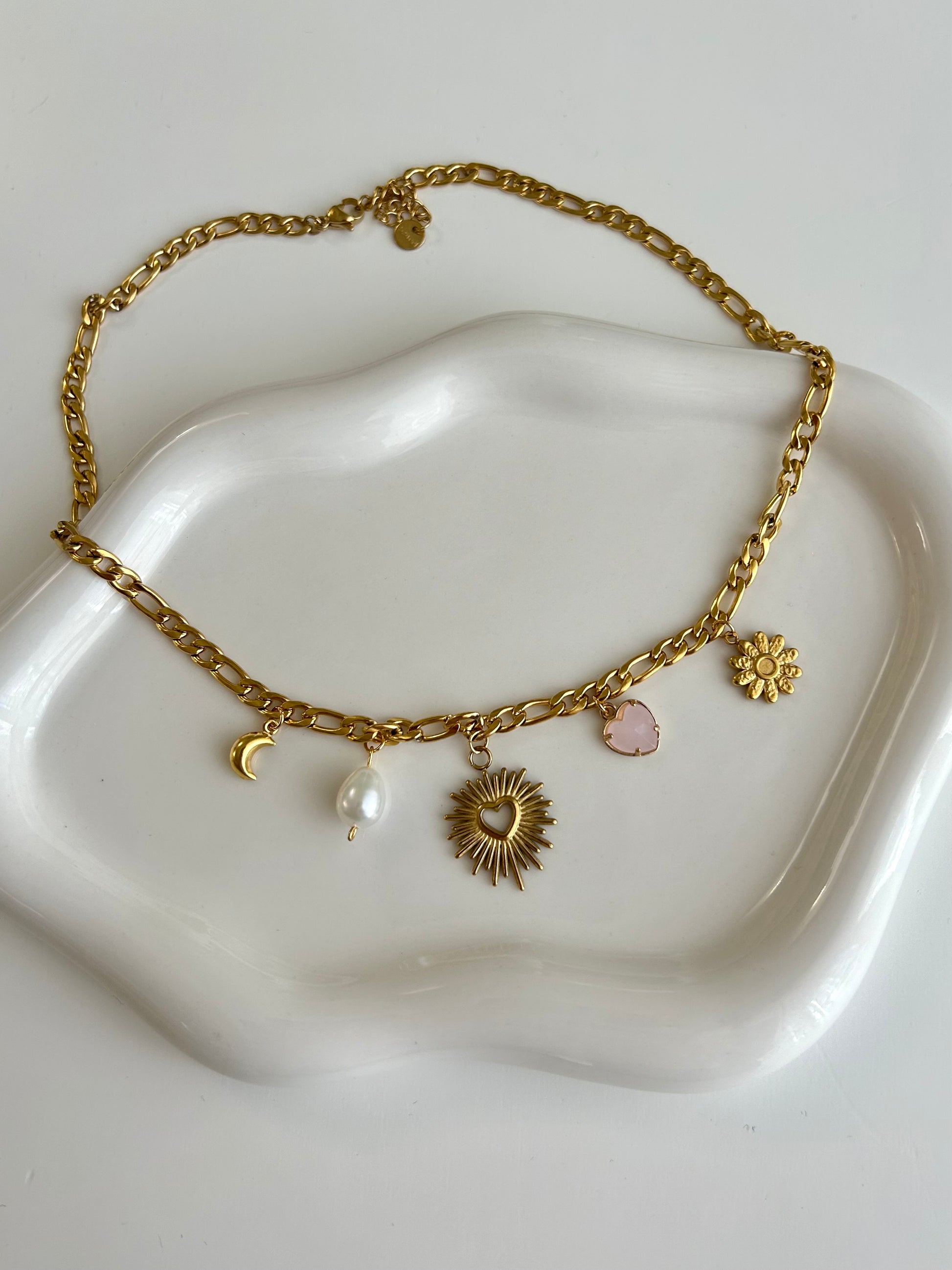 Collana 5 ciondoli