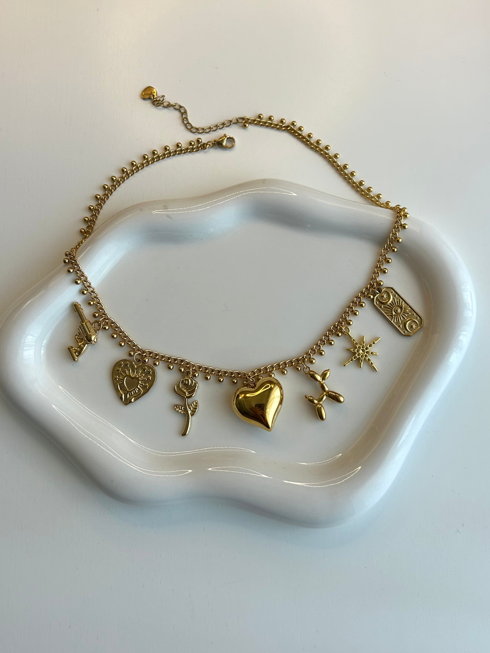 Collana 7 ciondoli