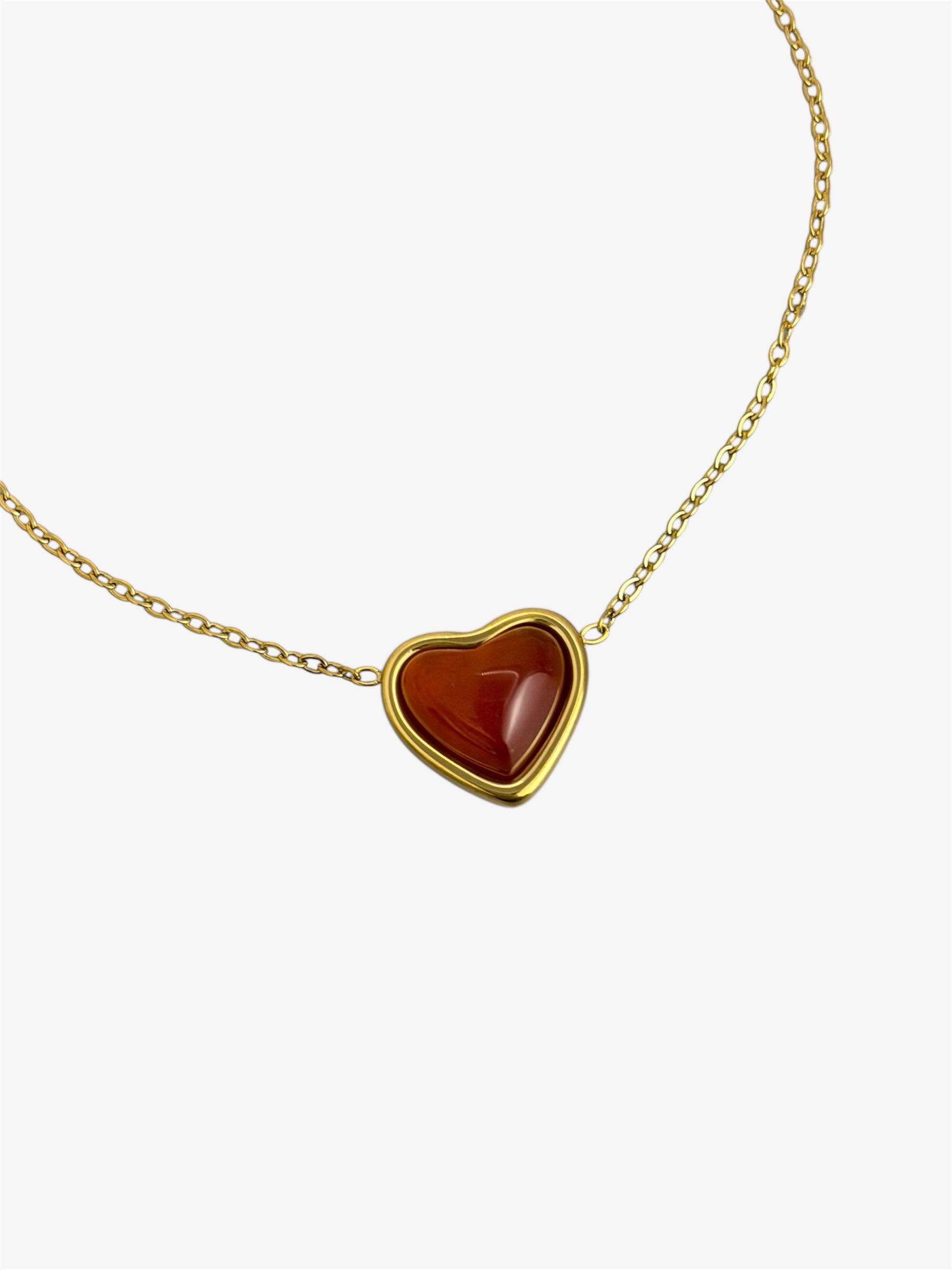 Bracciale Cuore Carnelian