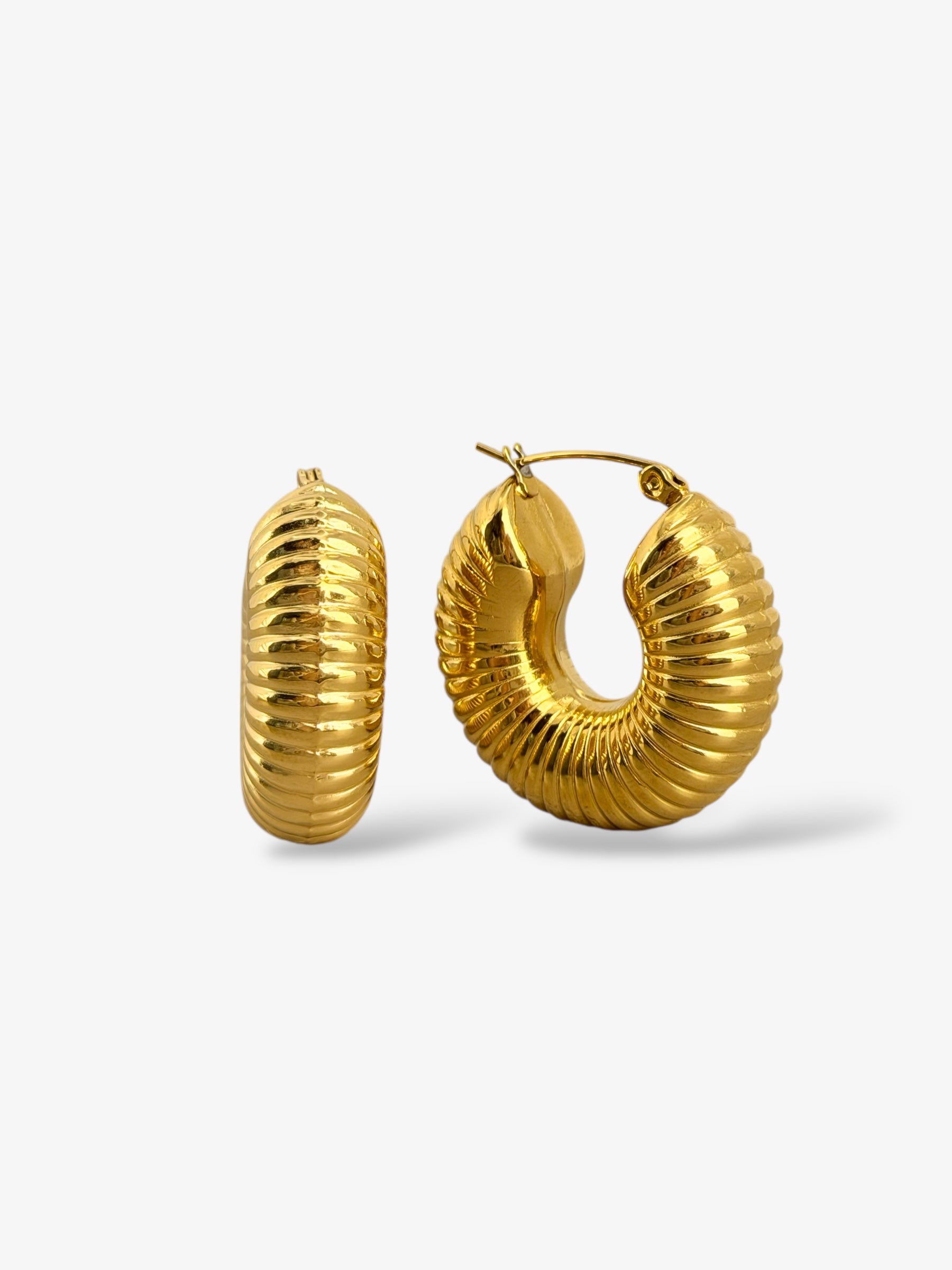 Orecchini Donut gold