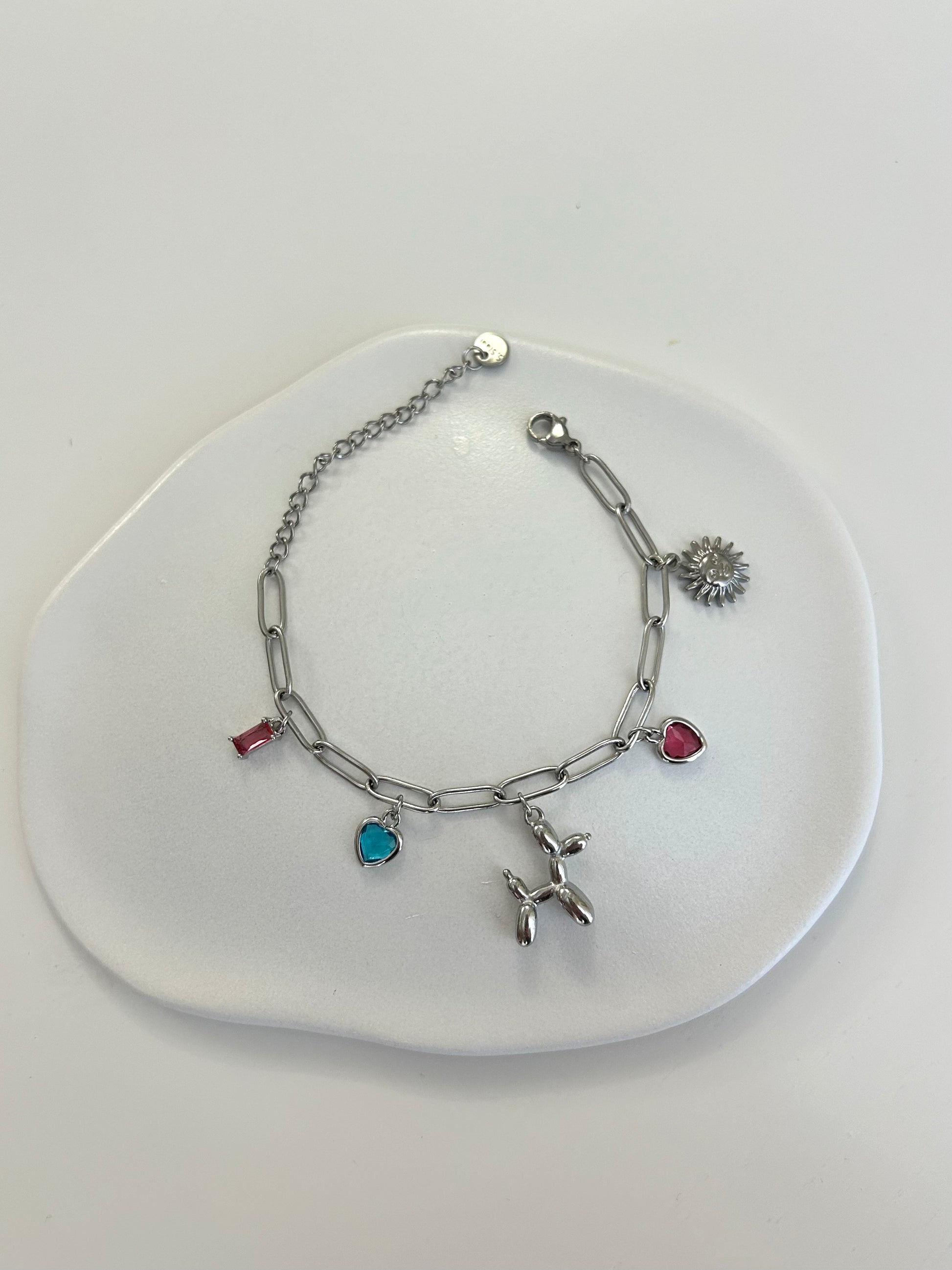 Bracciale 5 ciondoli