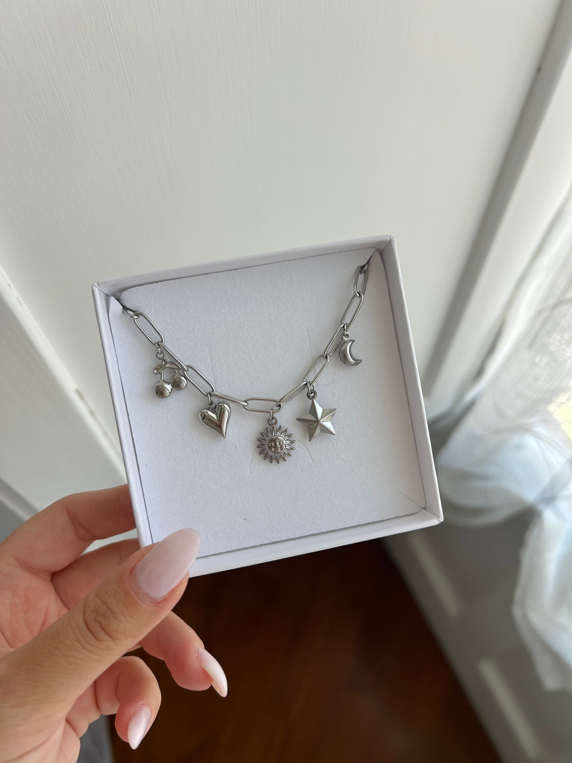Collana 5 ciondoli