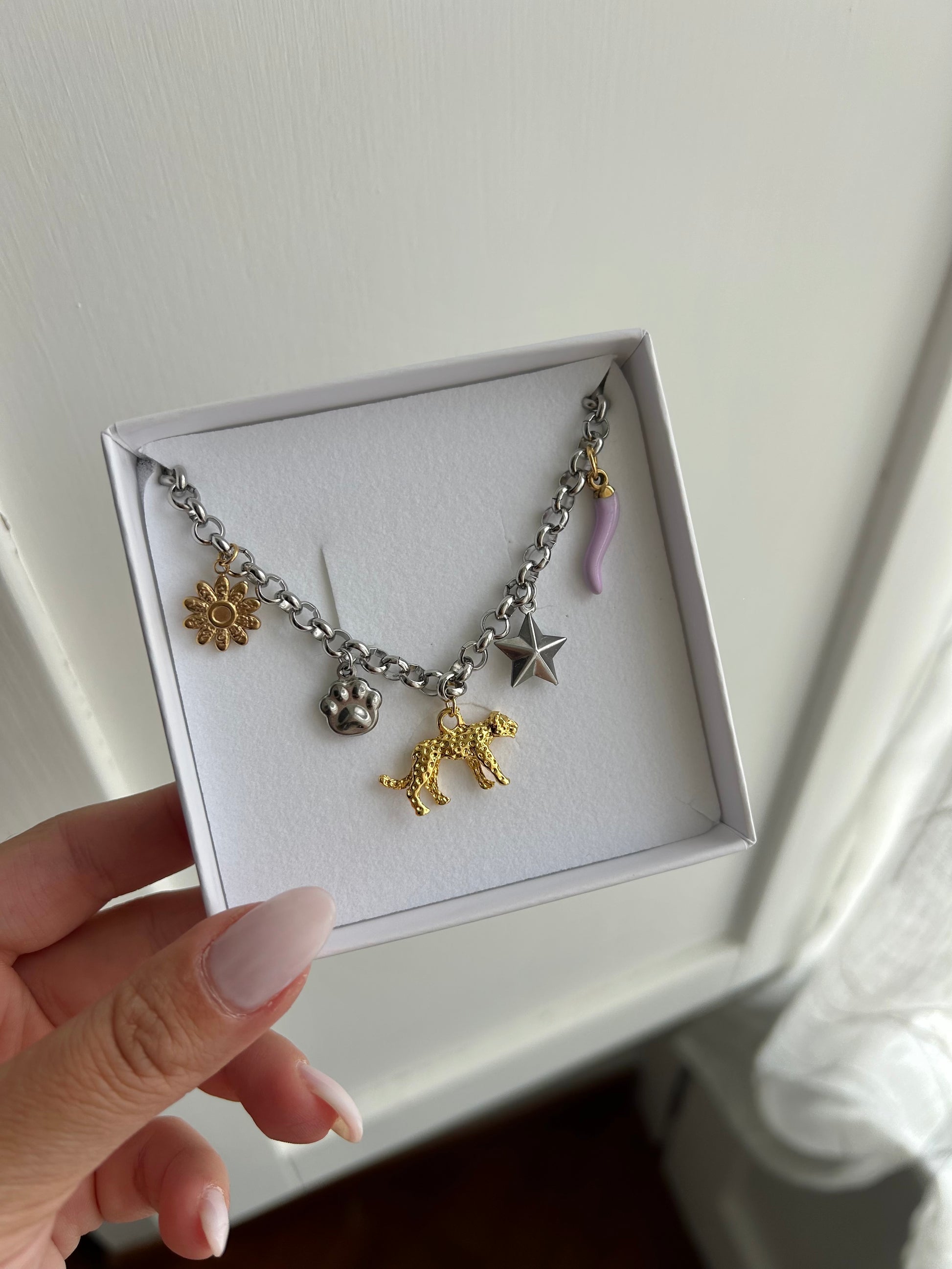 Collana 5 ciondoli