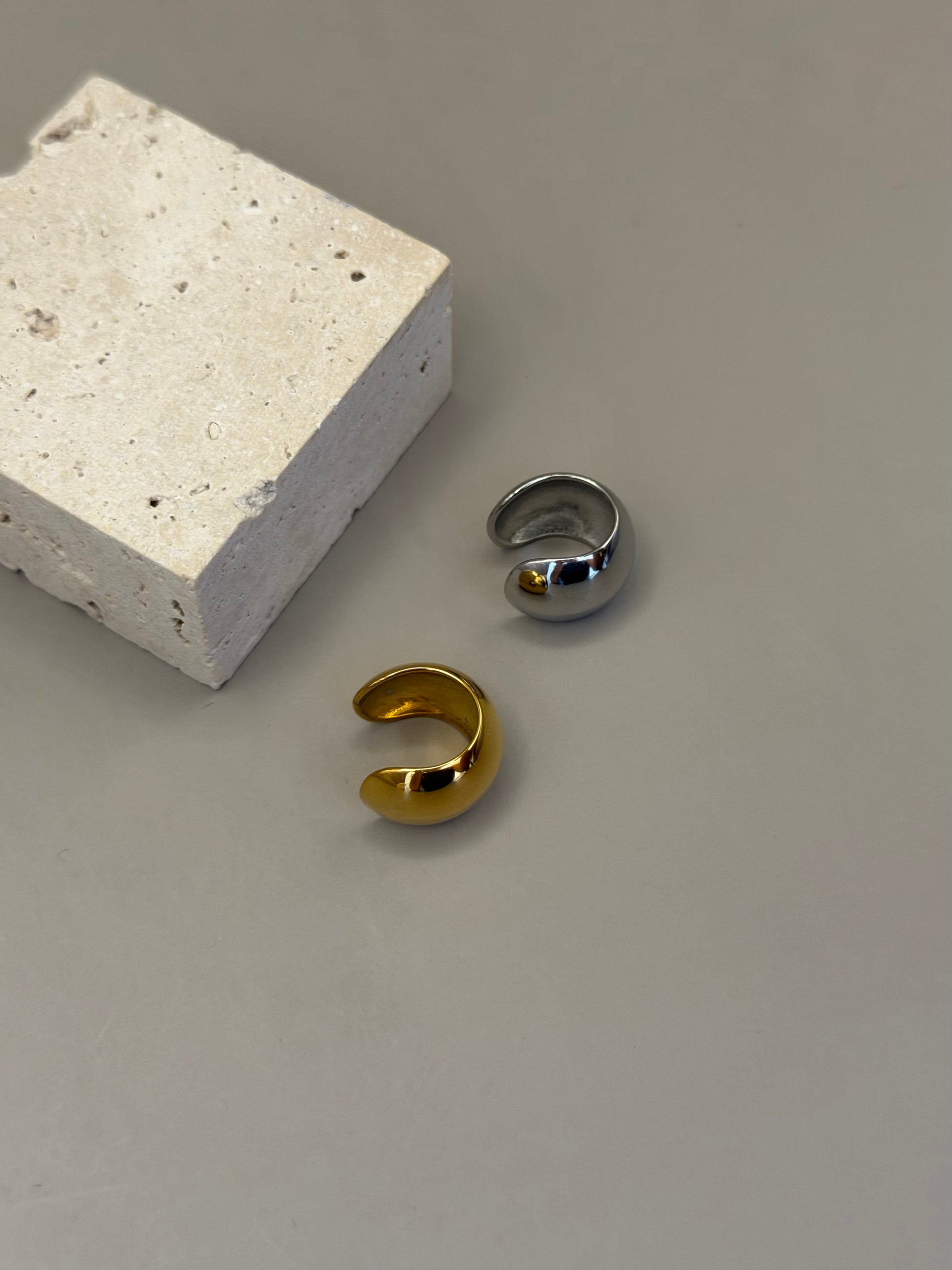 Ear Cuff Chunky Flat